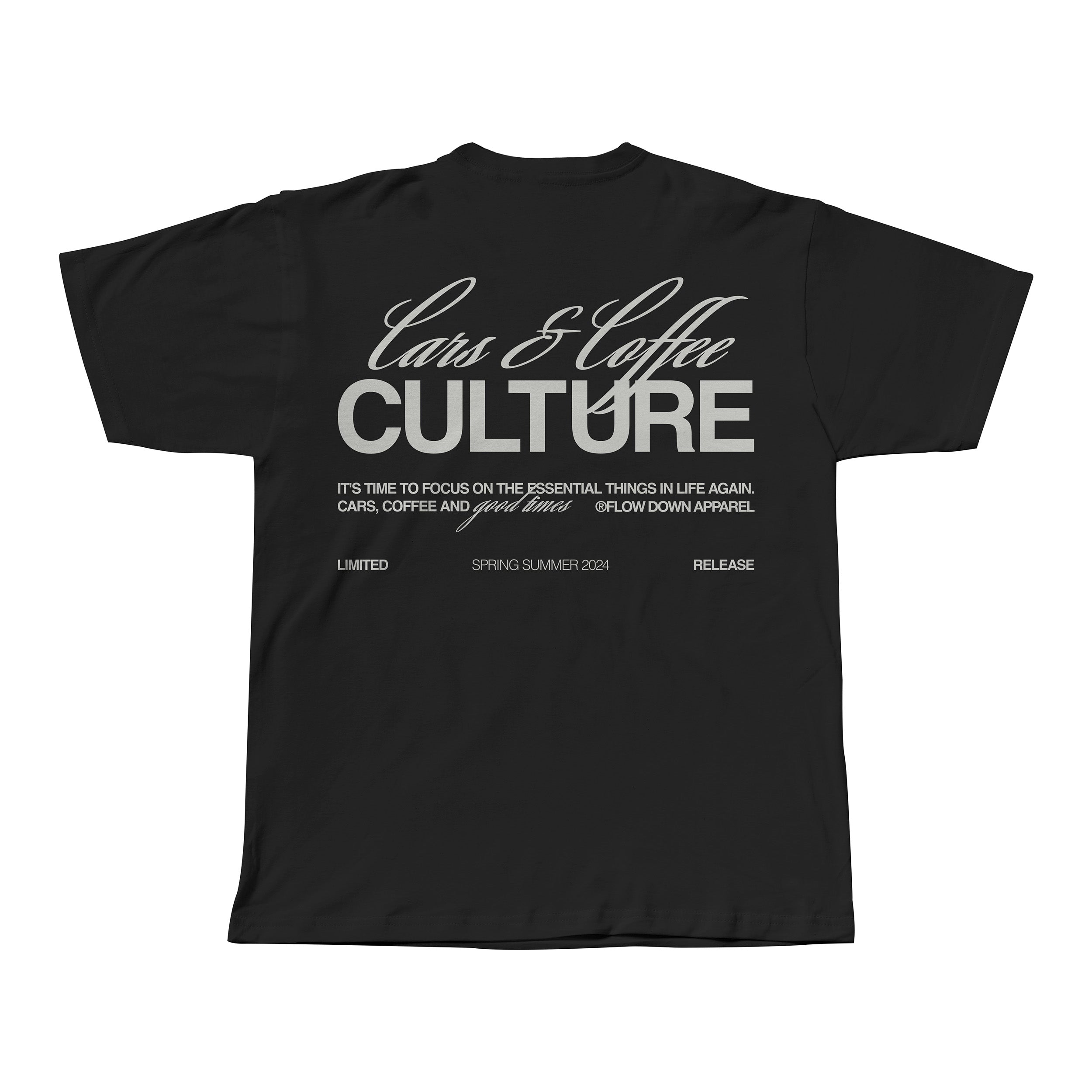 SPRING SUMMER 24 Oversize Shirt 300gsm FLOW DOWN®