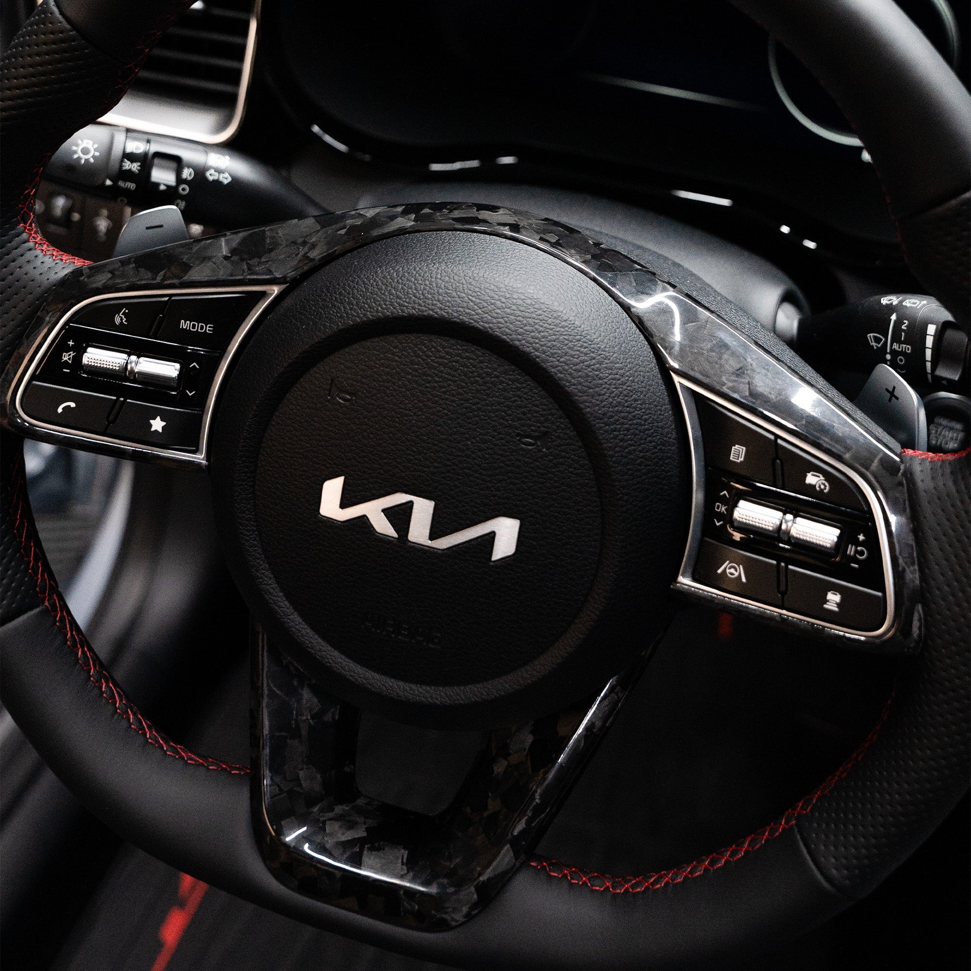NTECHNIKS Carbon Lenkradspange für Kia Ceed/Proceed GT NTECHNIKS