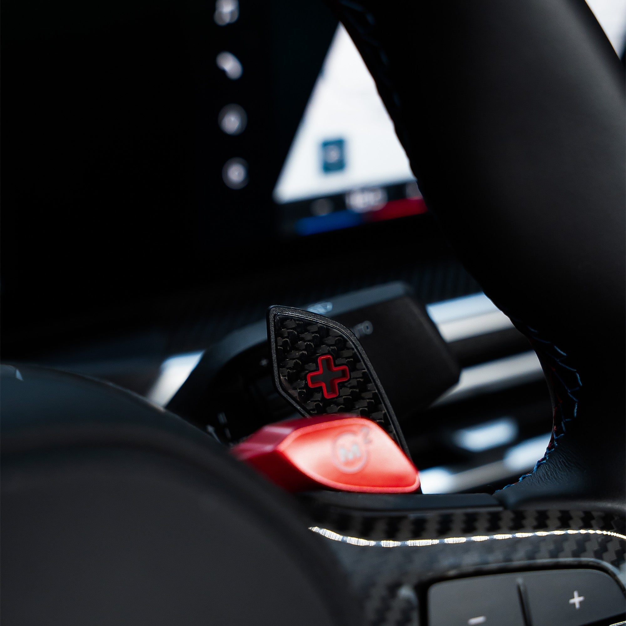 Carbon Schaltwippen V.2 für BMW M2/M3/M4 (F- und G-Reihe) FLOW DOWN®