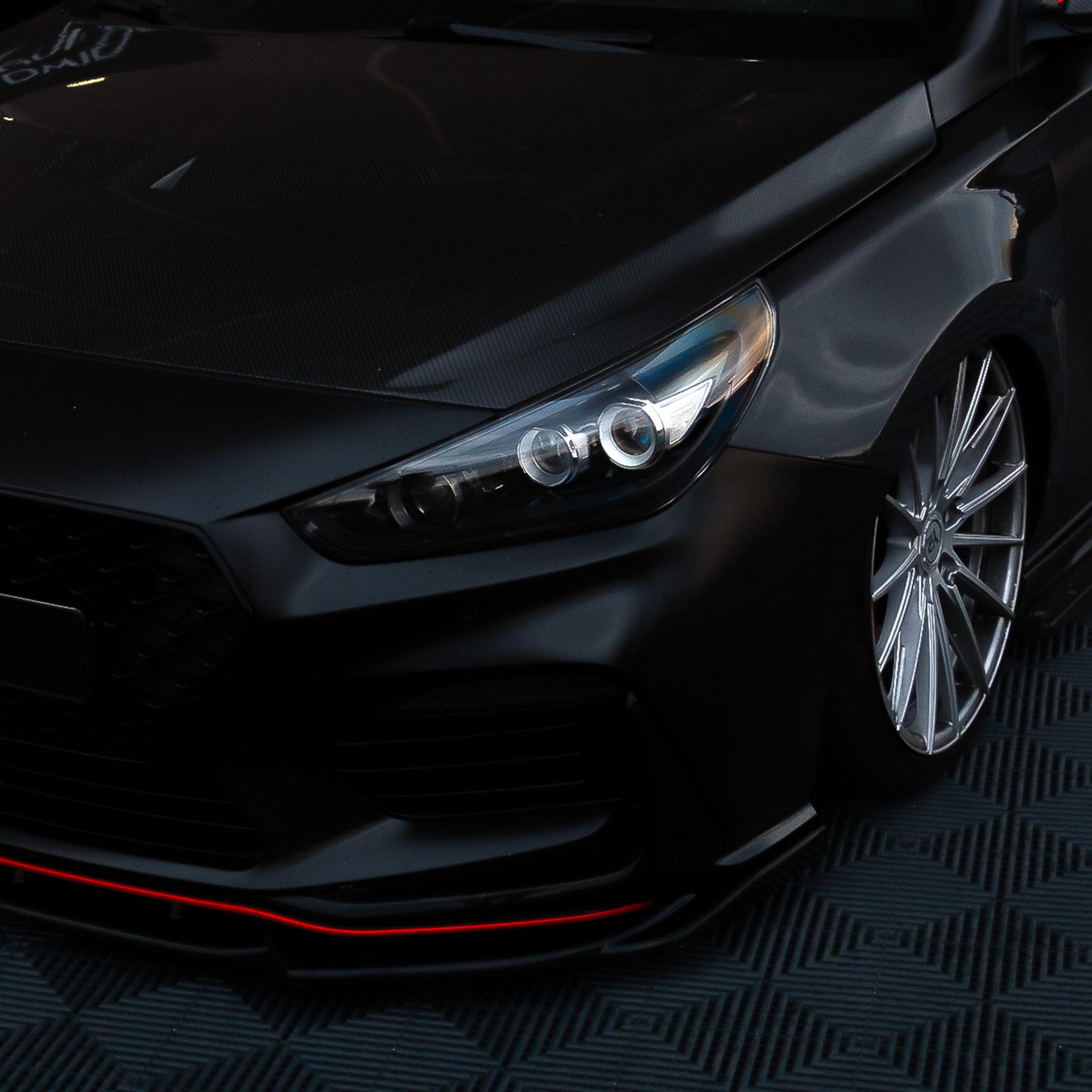 Carbon Motorhaube für Hyundai I30N NTECHNIKS