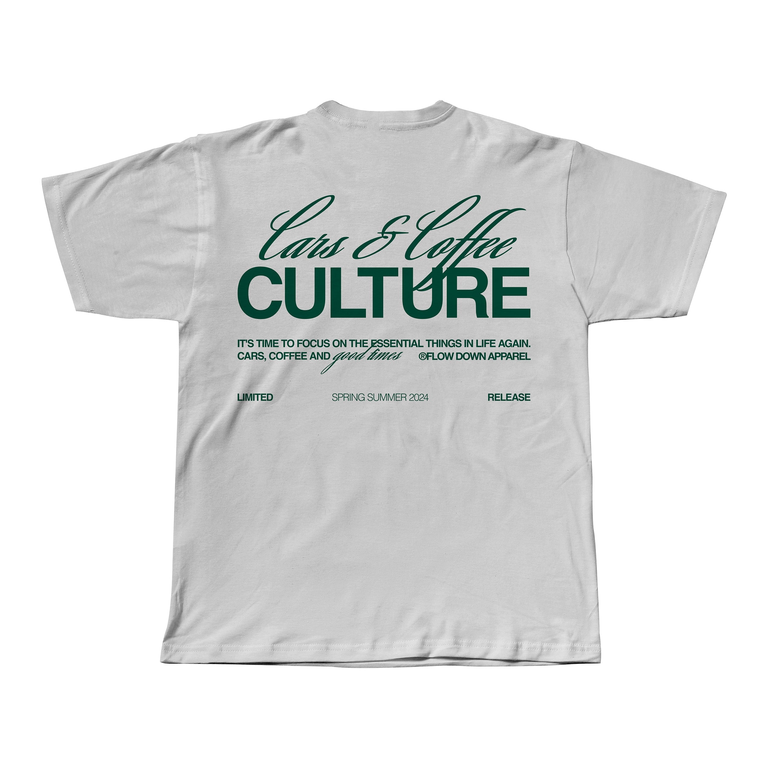 SPRING SUMMER 24 Oversize Shirt 300gsm FLOW DOWN®