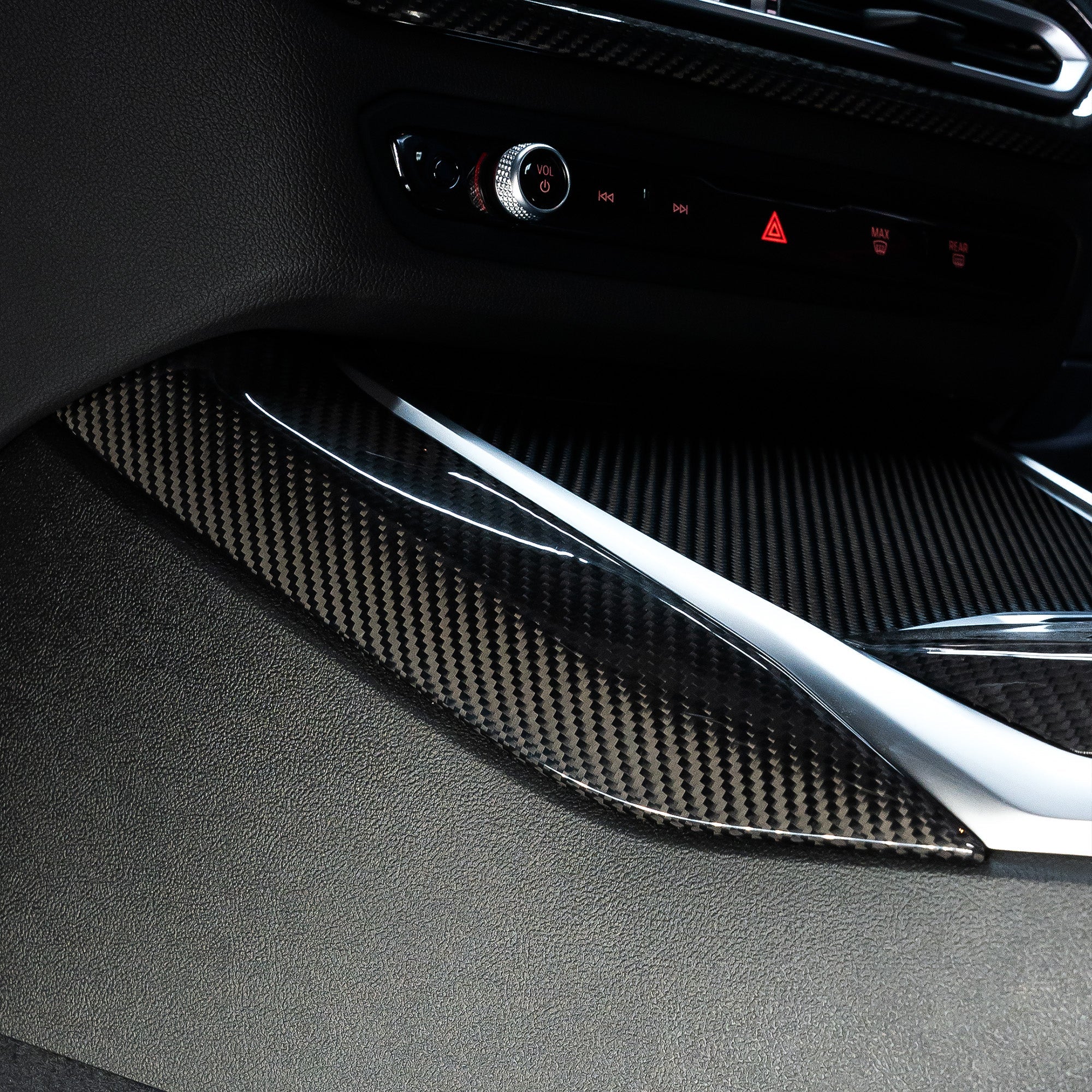Carbon Seitenblenden Mittelkonsole für BMW M2/M3/M4 (G80/G82/G87/G20/G42) FLOW DOWN®