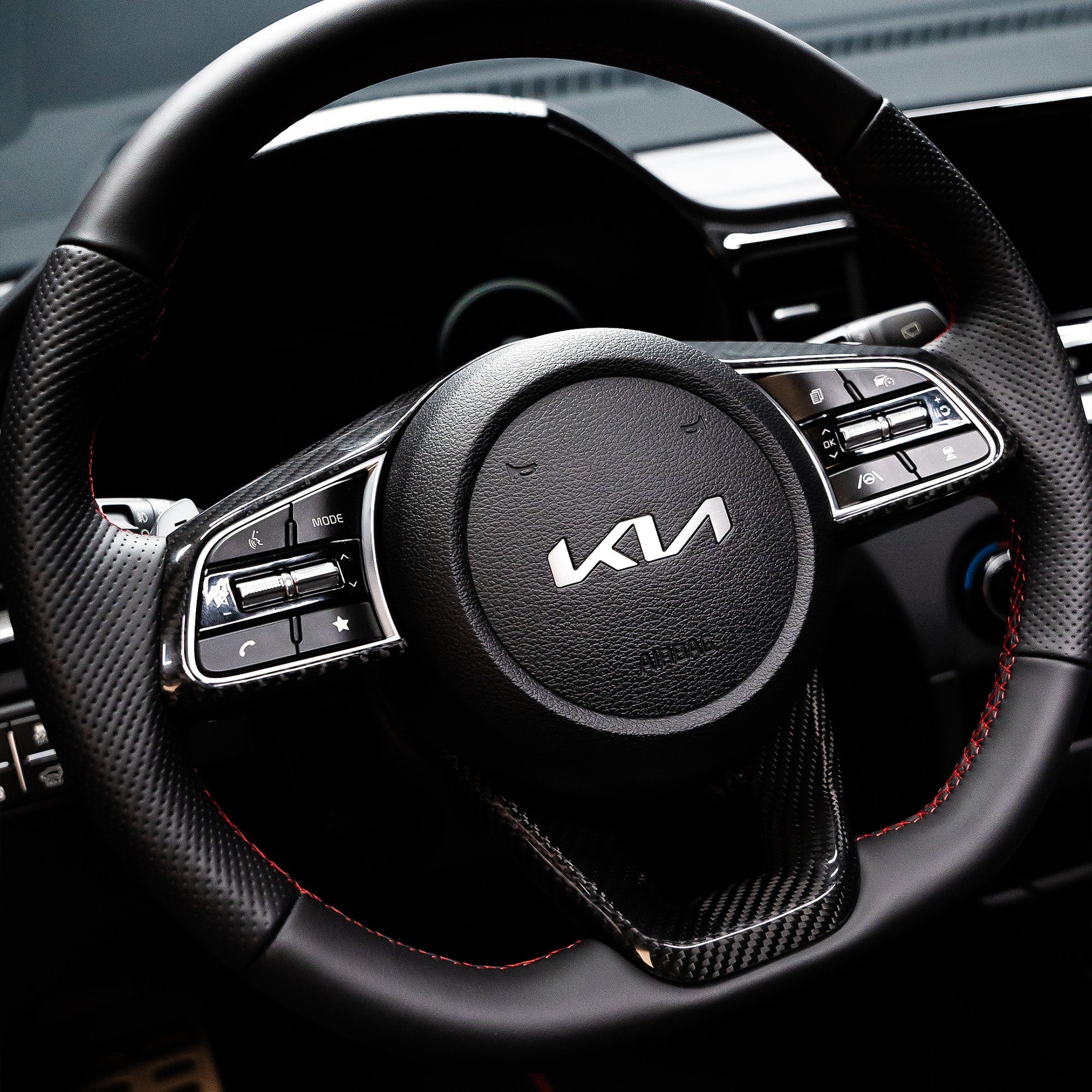 NTECHNIKS Carbon Lenkradspange für Kia Ceed/Proceed GT NTECHNIKS