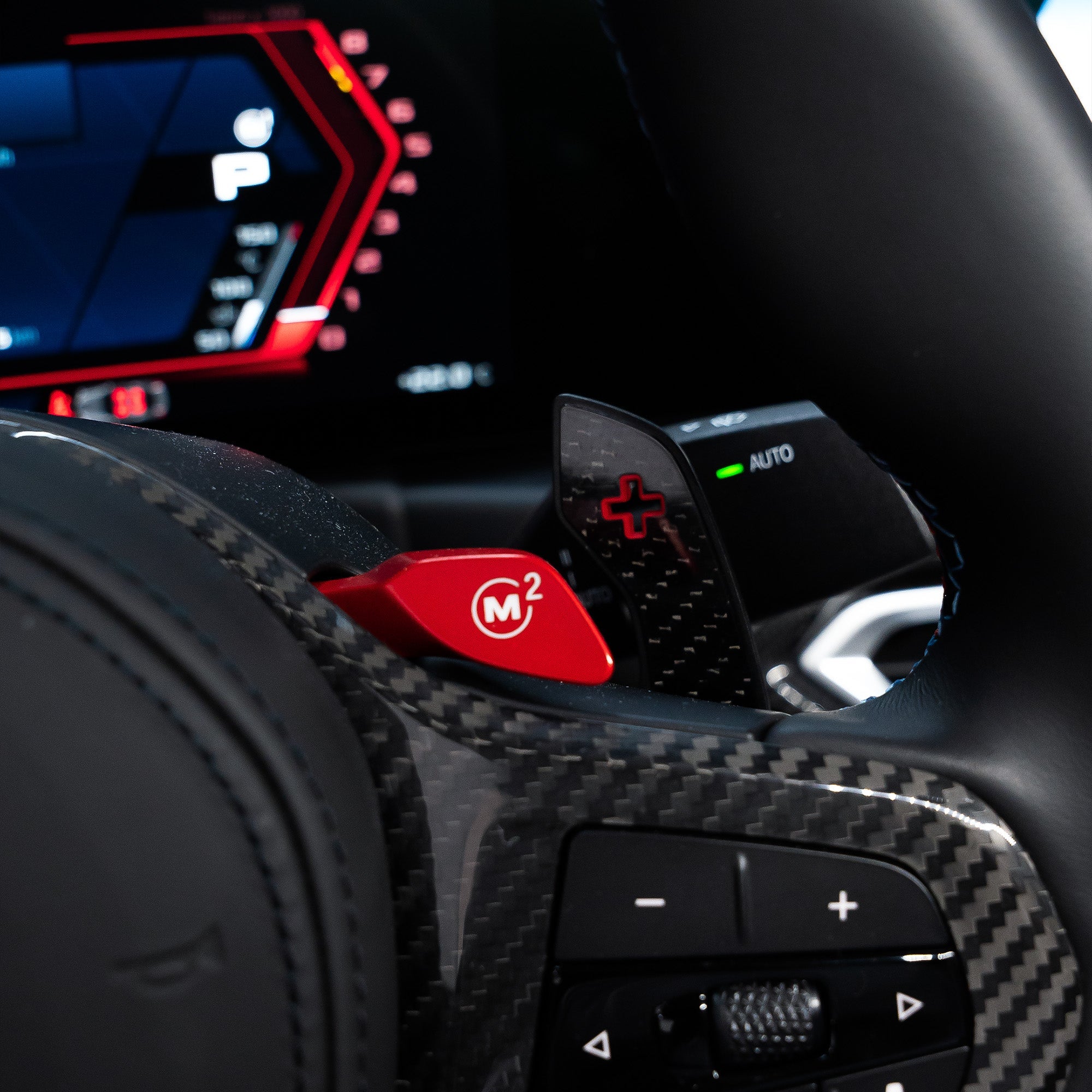 Carbon Schaltwippen V.2 für BMW M2/M3/M4 (F- und G-Reihe) FLOW DOWN®