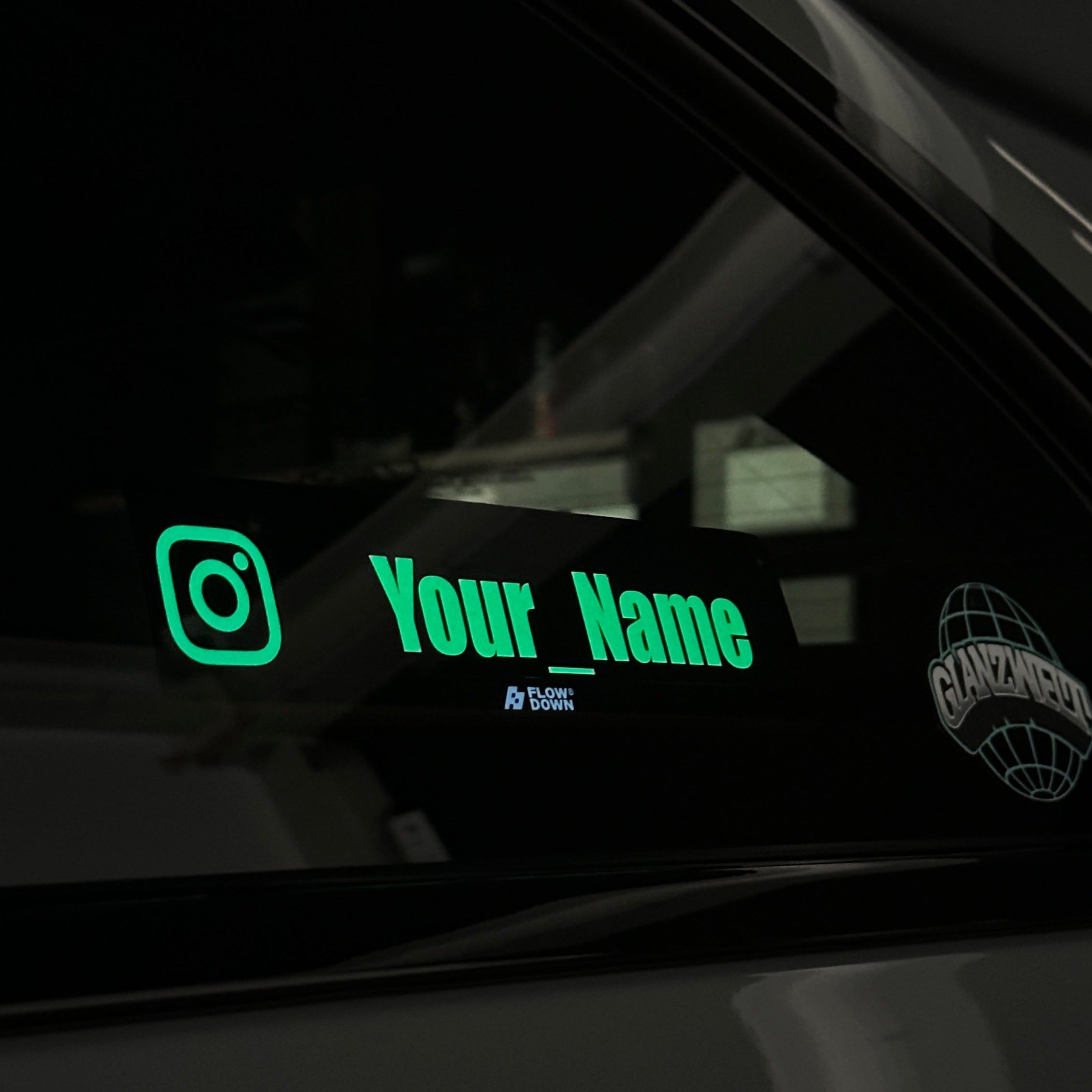 Instagram LED Sticker FLOW DOWN®