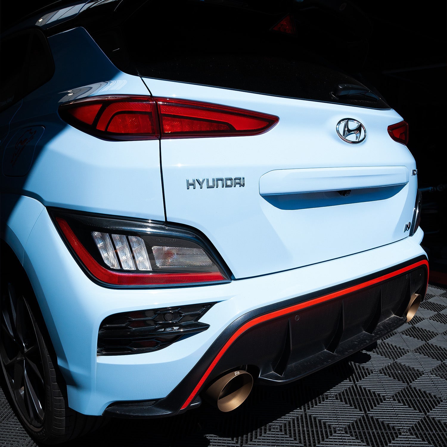 Endrohre 129mm für Hyundai Kona N FLOW DOWN®