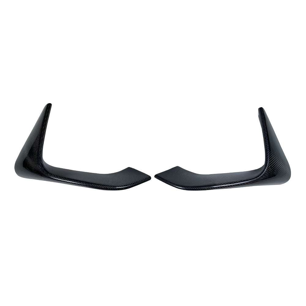 Carbon Fronteinsätze unten aus PrePreg Carbon für BMW M3/M4 (F80/F82/F83) FLOW DOWN®