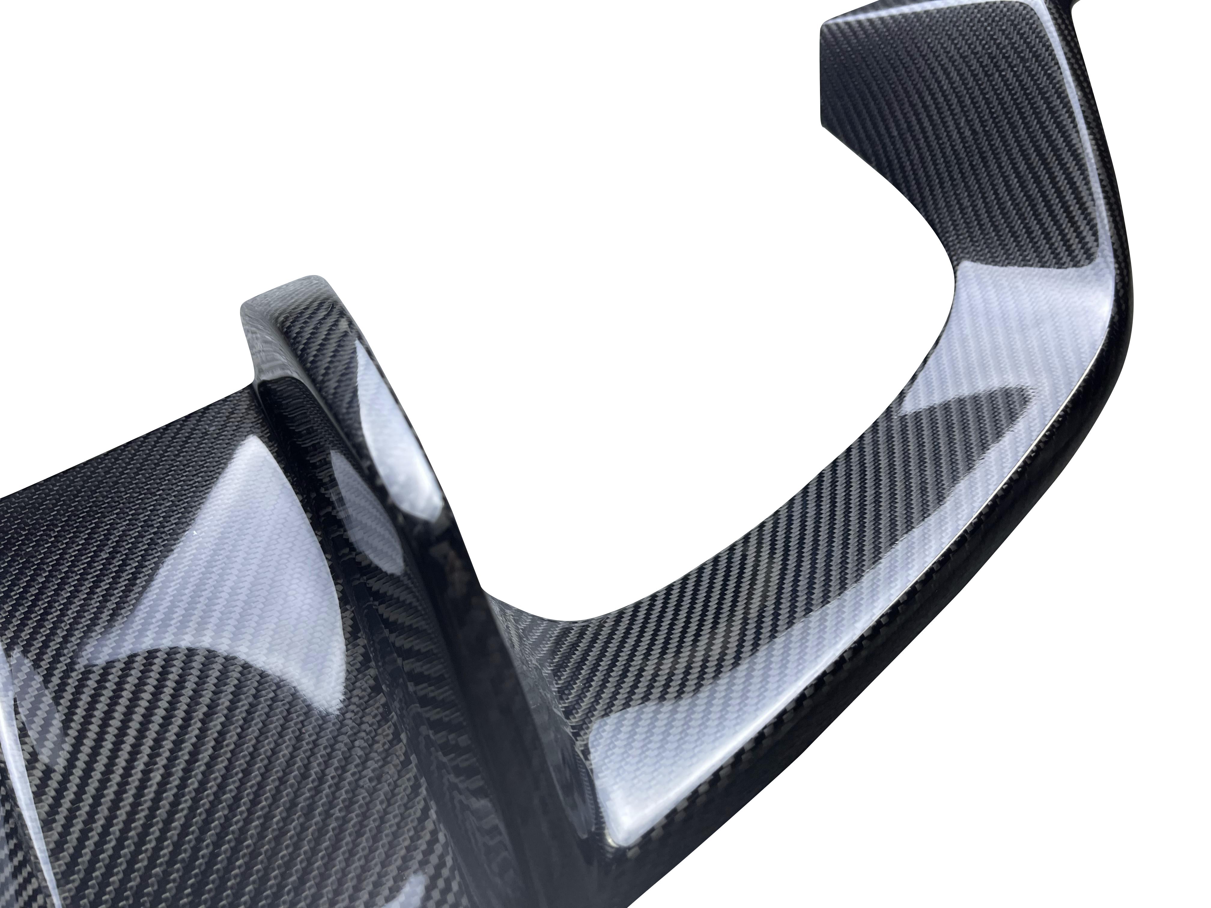 V-Style Diffusor aus PrePreg Carbon für BMW M2/M2 Competition (F87) FLOW DOWN®