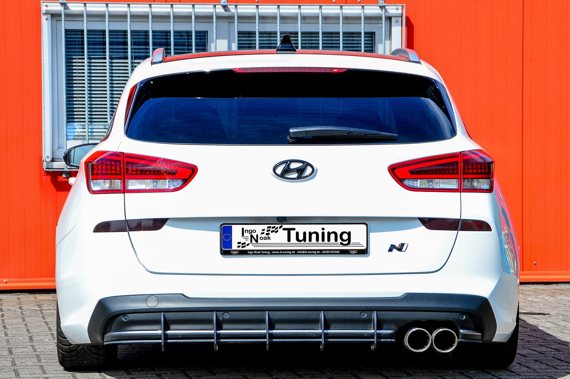 Racing Heckansatz für Hyundai I30 N-Line Kombi Ingo-Noak