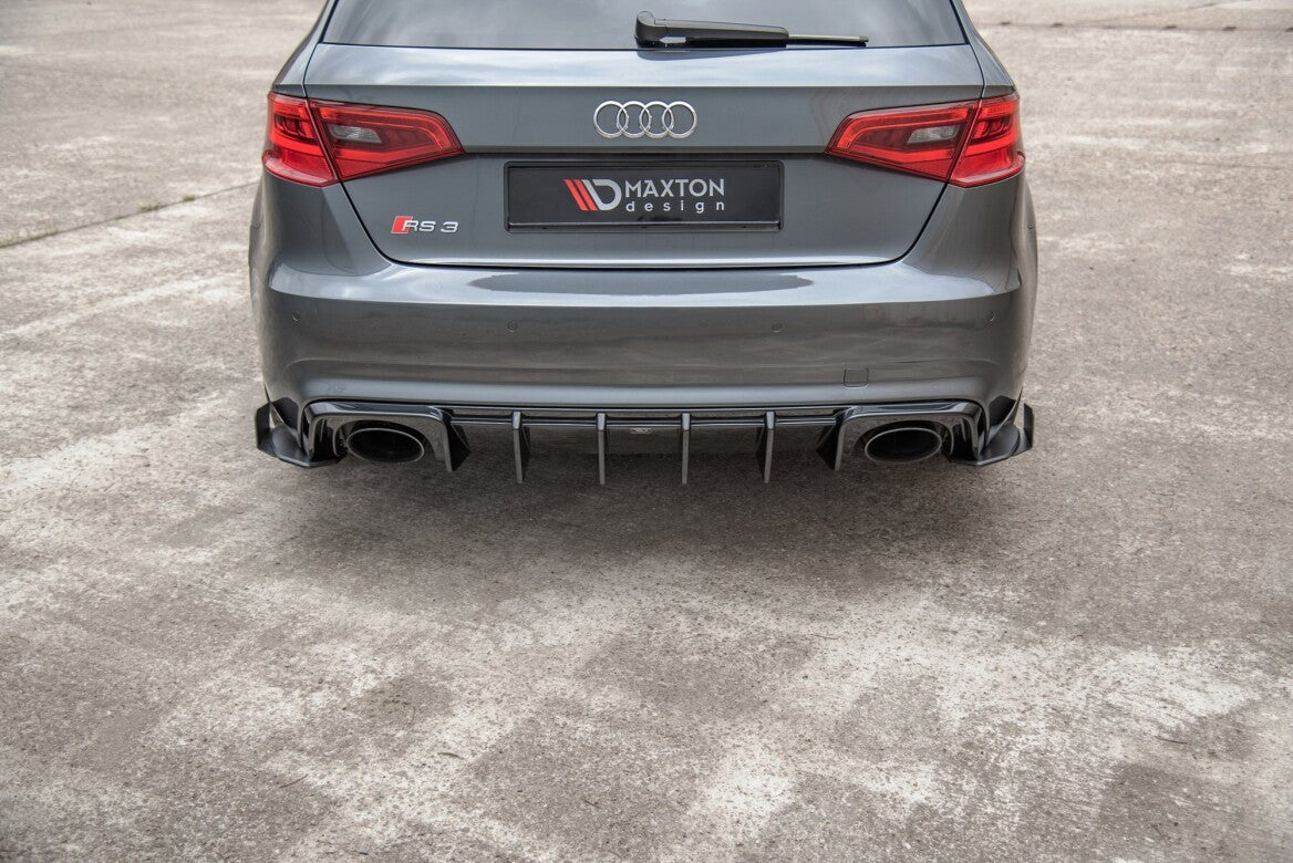 Hintere Seiten Flaps für Audi RS3 8V Sportback Maxton Design