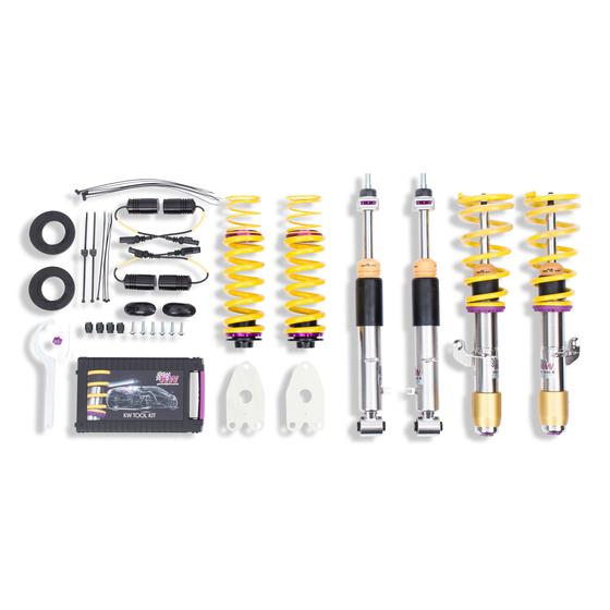 KW Gewindefahrwerk V3 inox inkl. Stilllegungssatz für BMW M3/M4 (F80/F82) KW Suspension