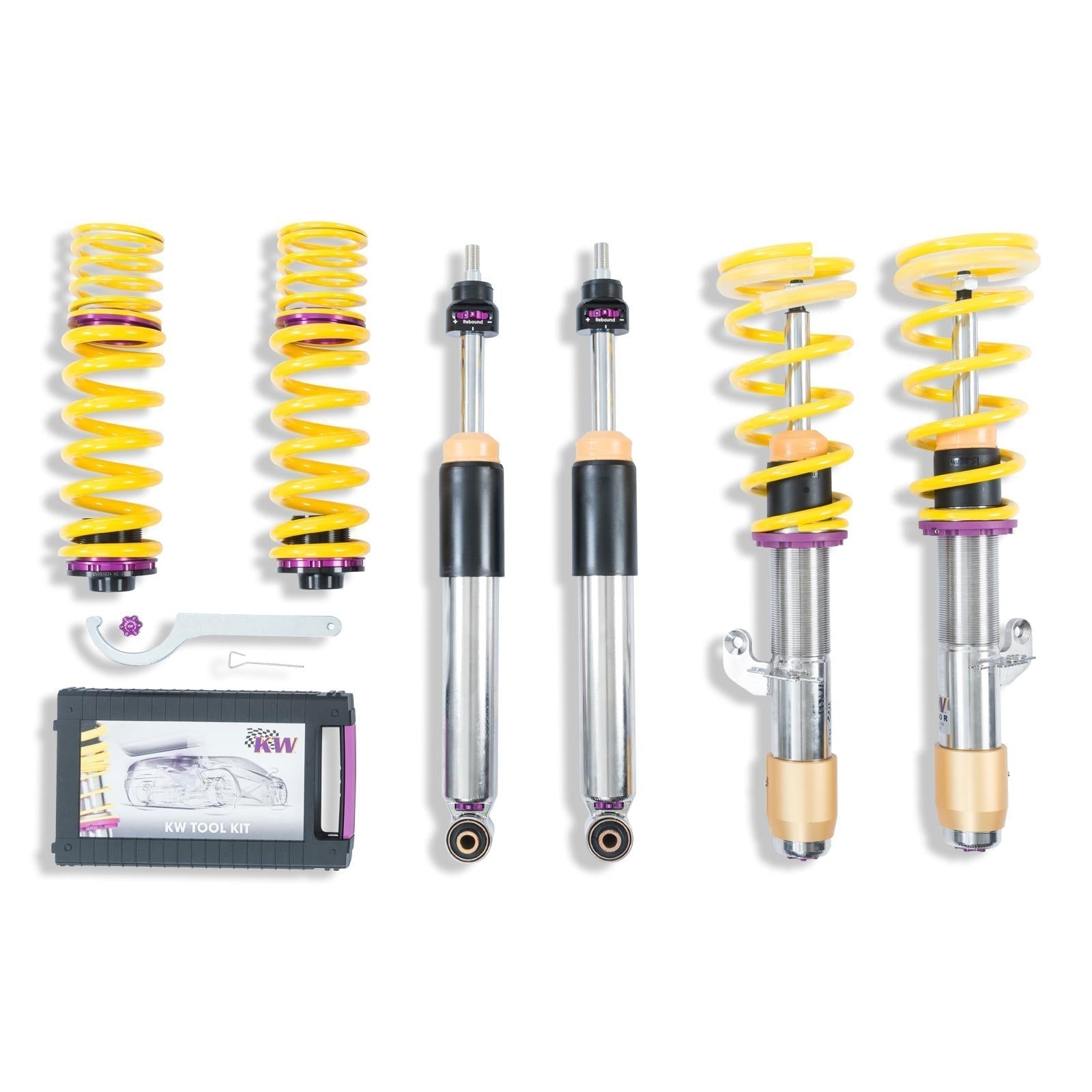 KW Gewindefahrwerk V3 inox für BMW M2 / M2C (F87) KW Suspension