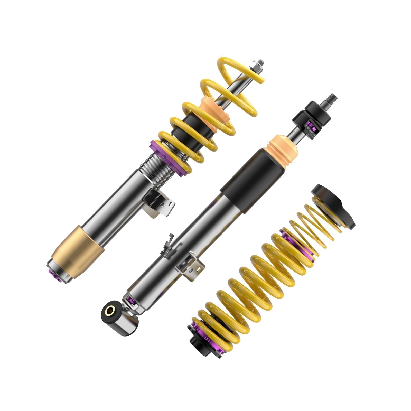KW Gewindefahrwerk V3 inox (inkl. Stilllegung f. elektr. Dämpfer) für BMW M2 G87 KW Suspension