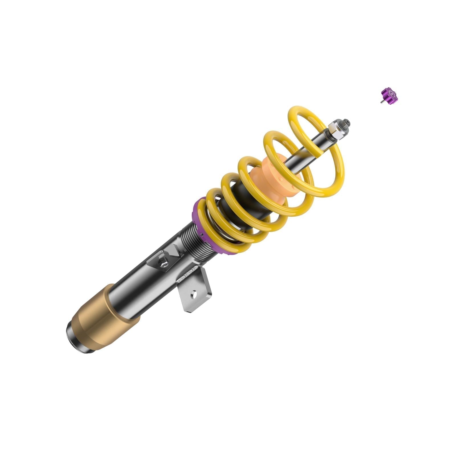 KW Gewindefahrwerk V3 inox (inkl. Stilllegung f. elektr. Dämpfer) für BMW M2 G87 KW Suspension