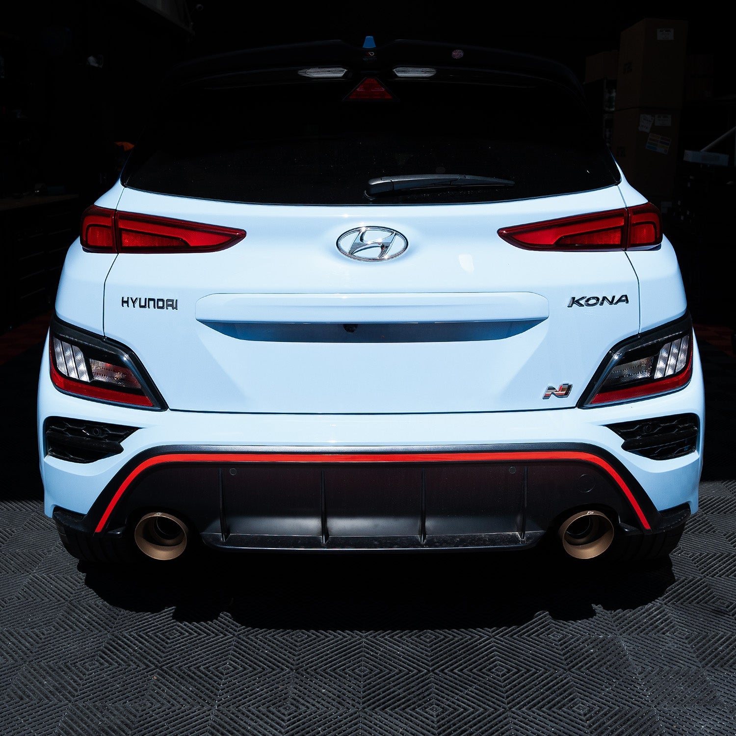 Endrohre 129mm für Hyundai Kona N FLOW DOWN®