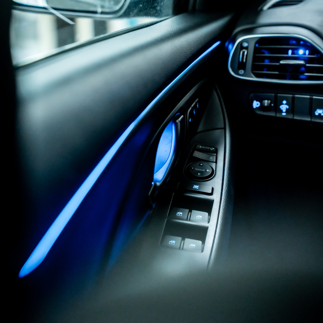 FLOW DOWN® Ambientebeleuchtung 2.0 Nachrüstung für Kia Stinger GT FLOW DOWN®