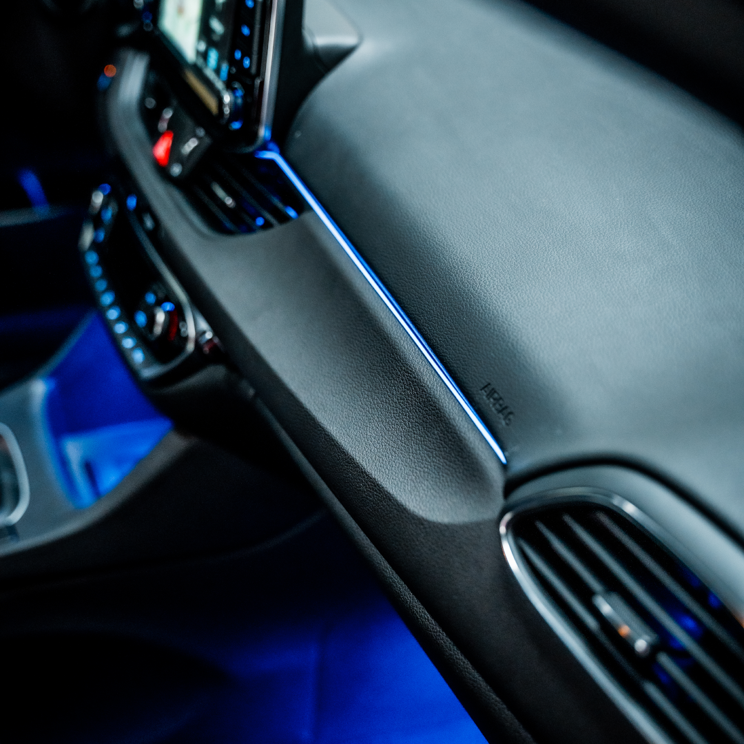 FLOW DOWN® Ambientebeleuchtung 2.0 Nachrüstung für Hyundai I20N FLOW DOWN®