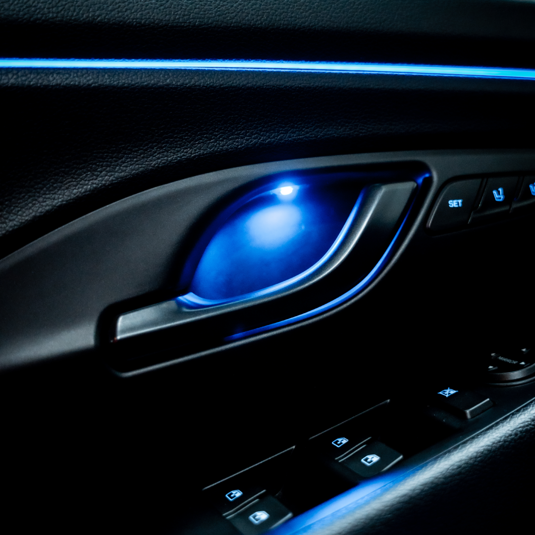 FLOW DOWN® Ambientebeleuchtung 2.0 Nachrüstung für Hyundai I30N FLOW DOWN®