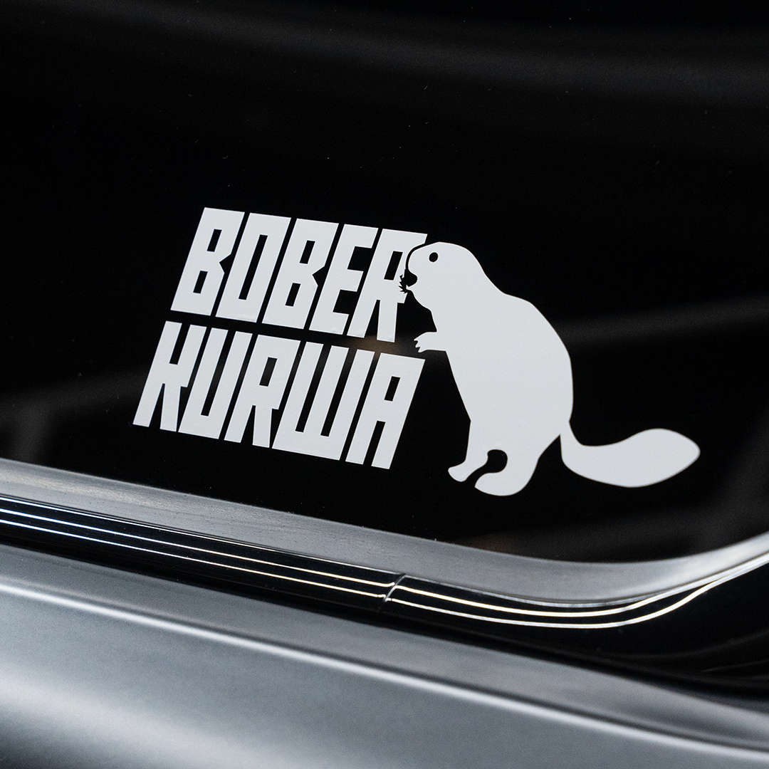 BOBER KURWA STICKER FLOW DOWN®
