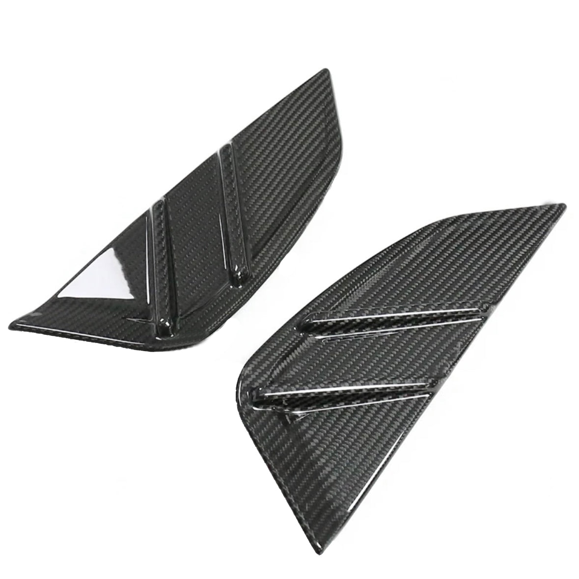 Carbon Seitenembleme aus PrePreg Carbon Austausch für BMW M3/M4 (G80/G81/G82/G83) FLOW DOWN®