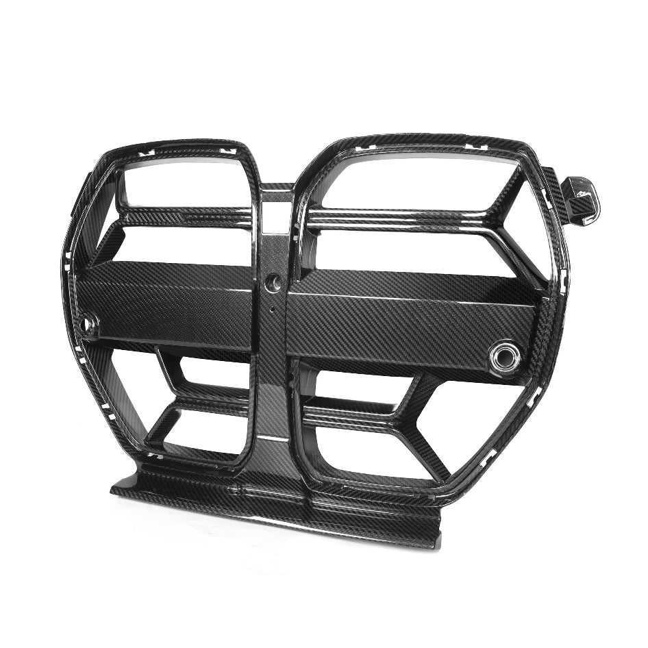 Frontgrill CSL Style aus PrePreg Carbon für BMW M3/M4 (G80/G81/G82/G83) FLOW DOWN®
