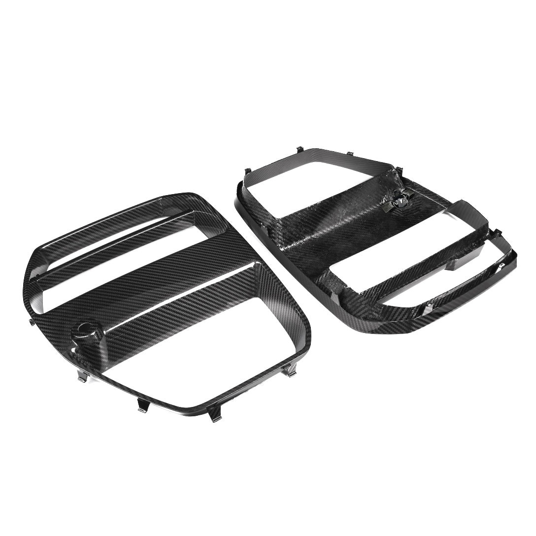 Frontgrill V Style aus PrePreg Carbon für BMW M3/M4 (G80/G81/G82/G83) FLOW DOWN®