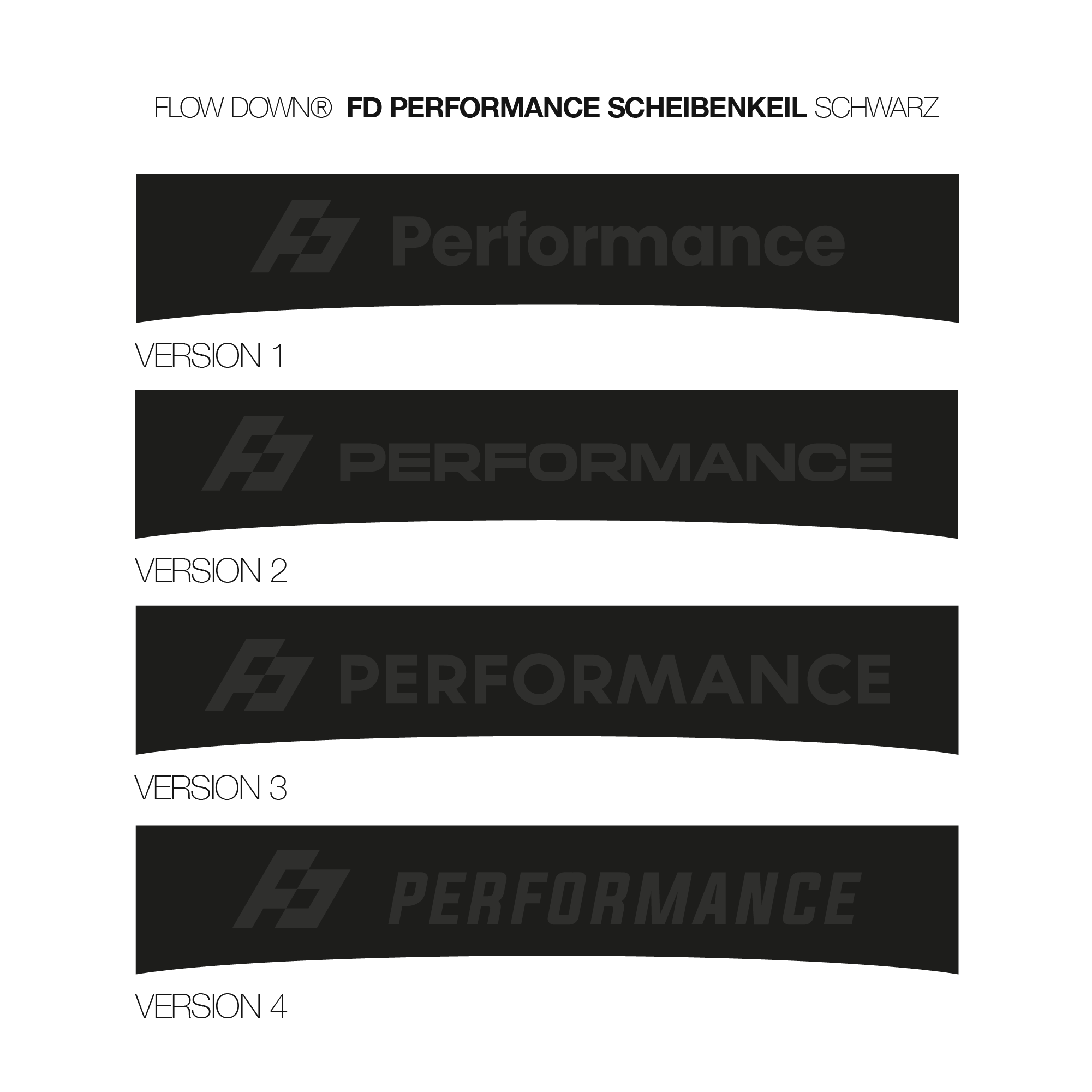 FLOW DOWN® FD Performance Scheibenkeil FLOW DOWN®