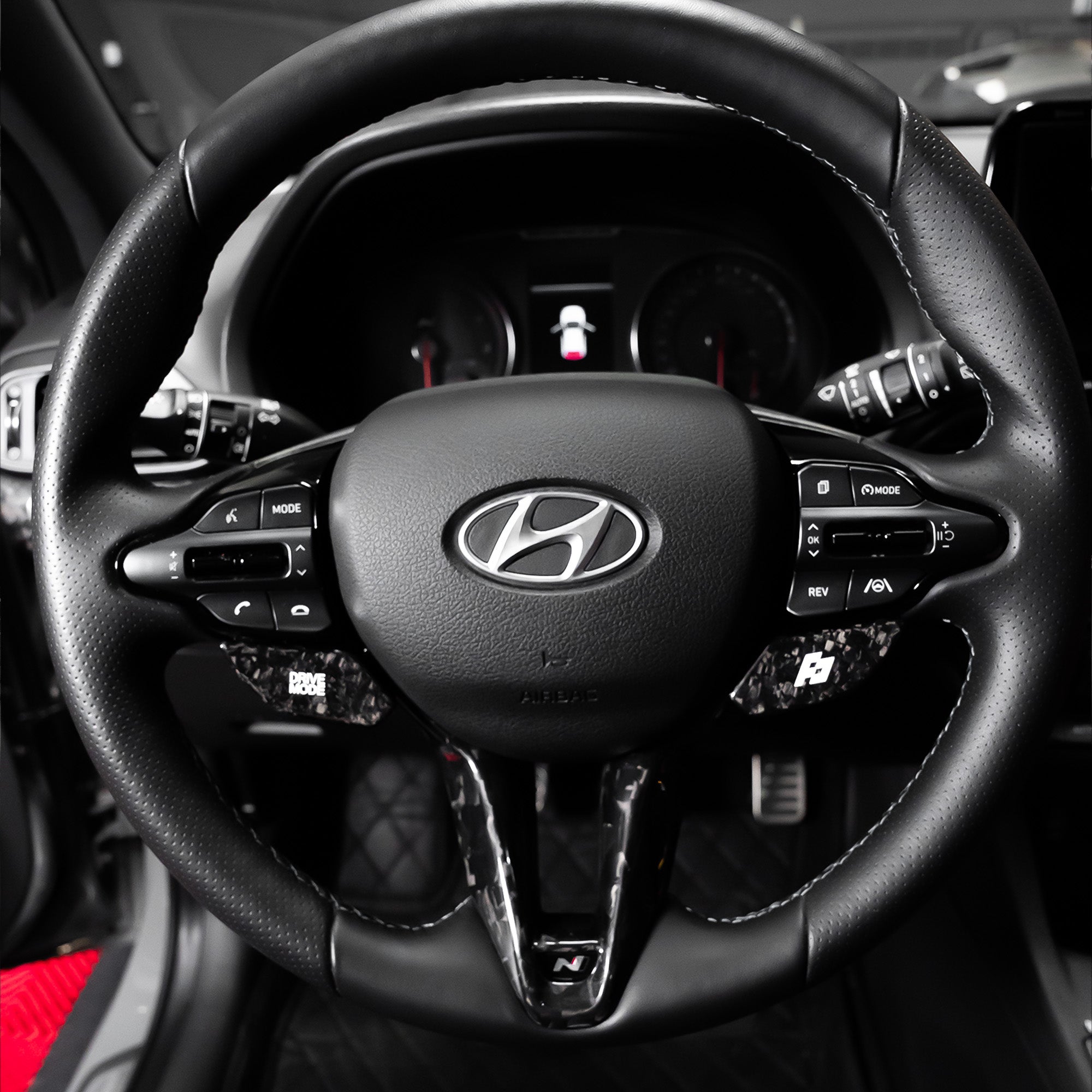 Carbon Lenkradspange für Hyundai I20N/I30N/Kona N NTECHNIKS