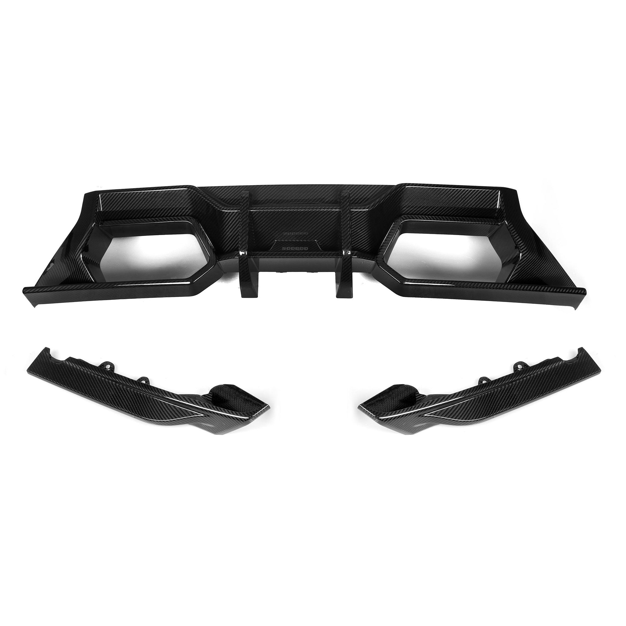 3-Teiliger Diffusor aus PrePreg Carbon für BMW M2 G87 FLOW DOWN®