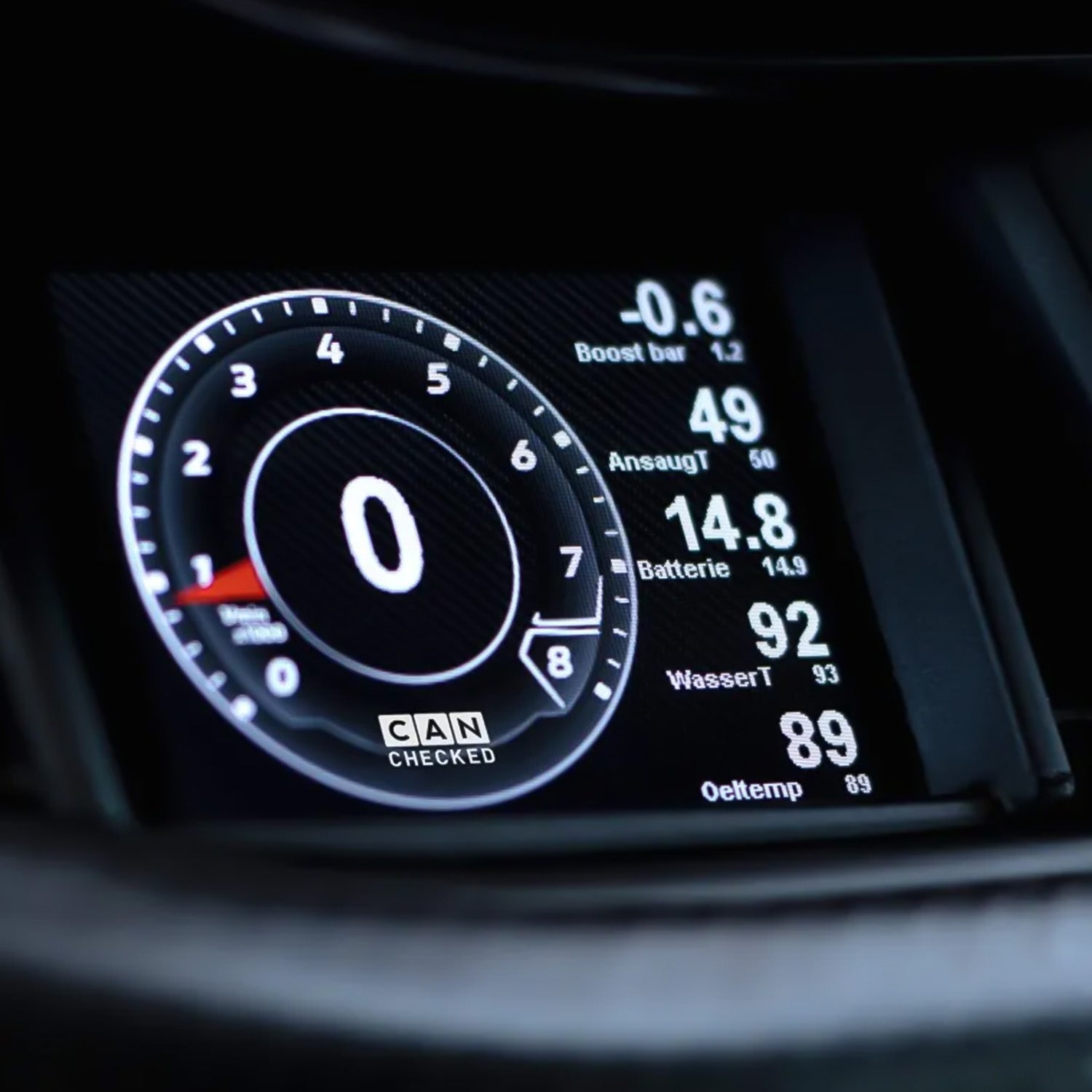 CANchecked Display für Hyundai I30N Gen.2 CAN Checked