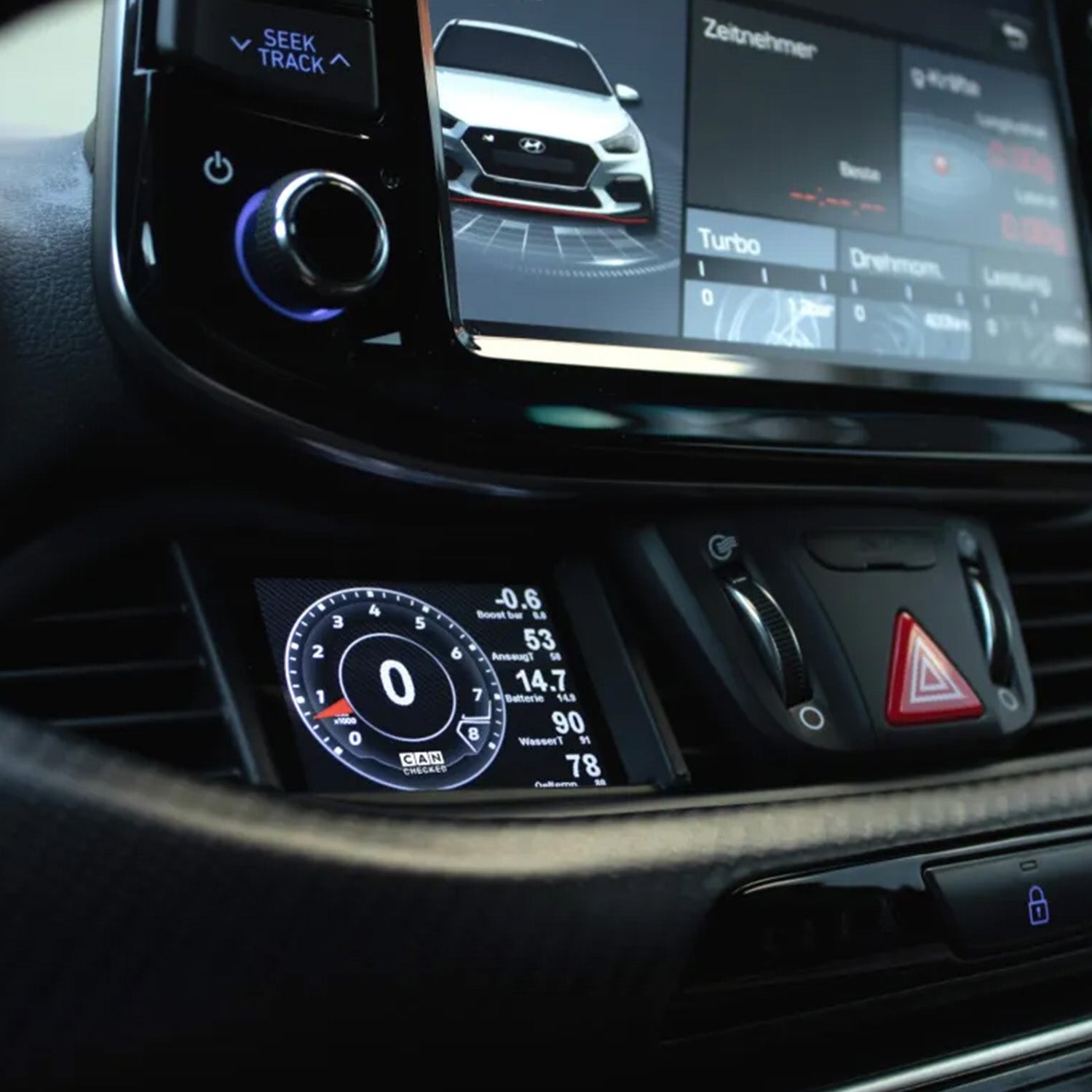 CANchecked Display für Hyundai I30N Gen.2 CAN Checked