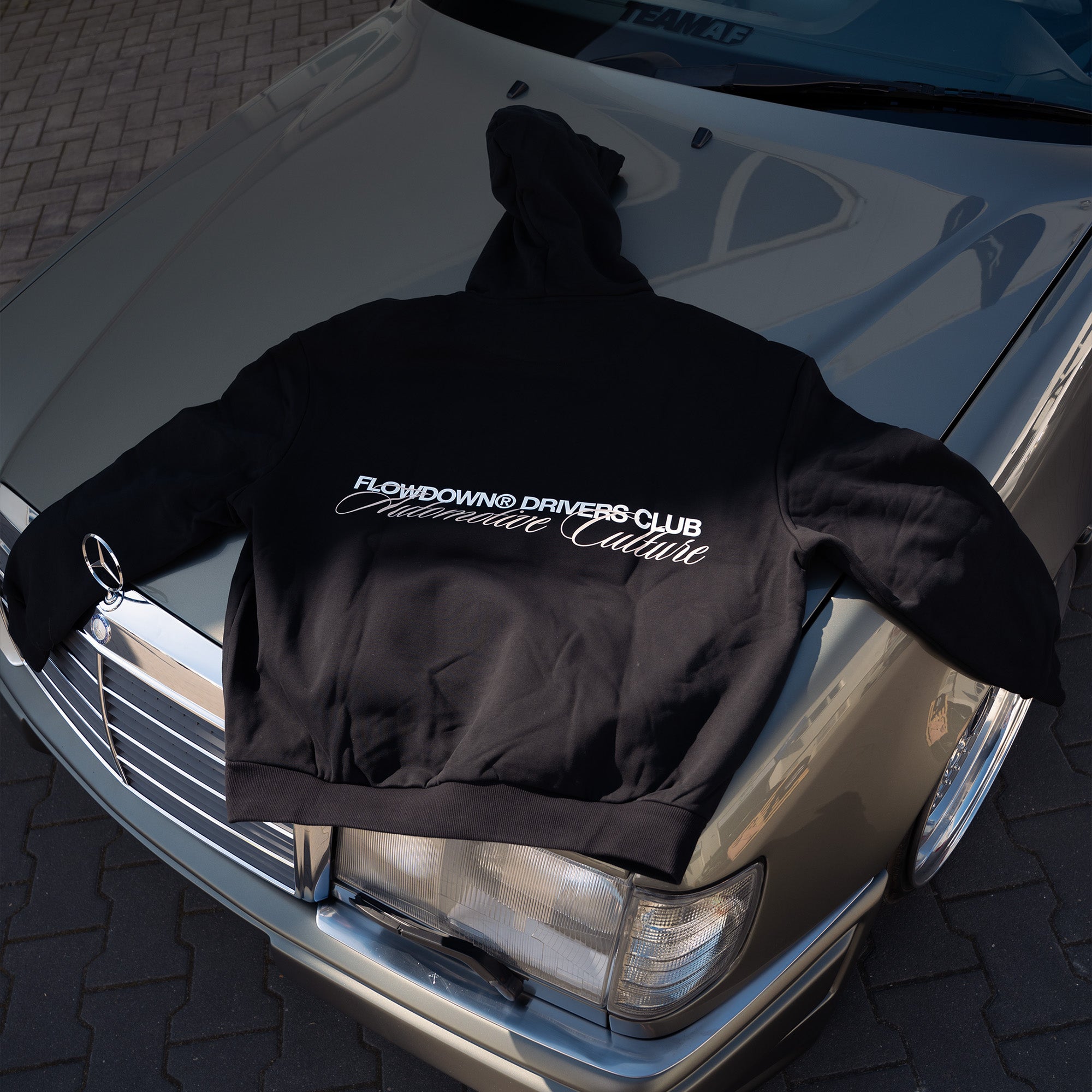 FLOW DOWN DRIVERS CLUB Oversize Hoodie 500gsm FLOW DOWN®