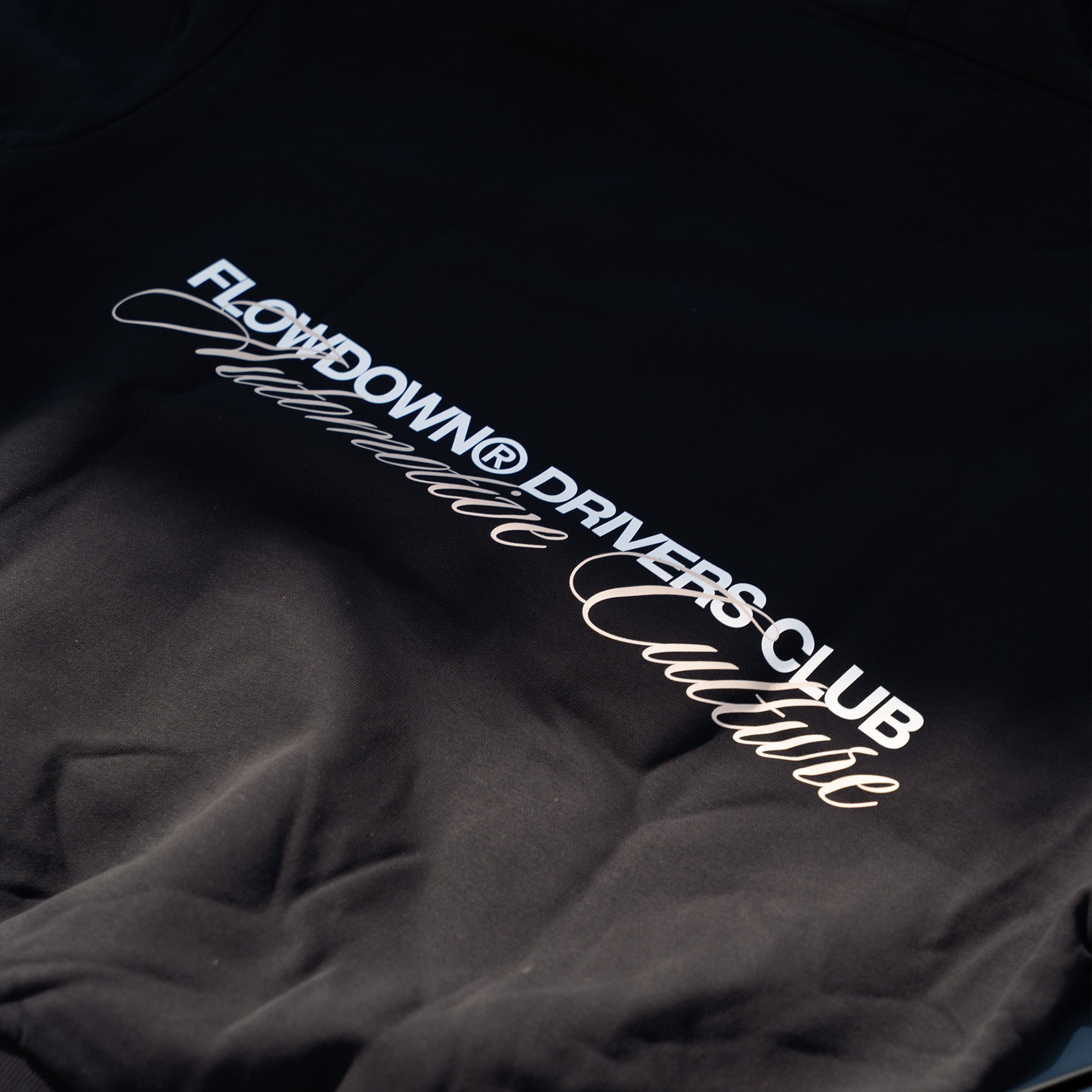 FLOW DOWN DRIVERS CLUB Oversize Hoodie 500gsm FLOW DOWN®
