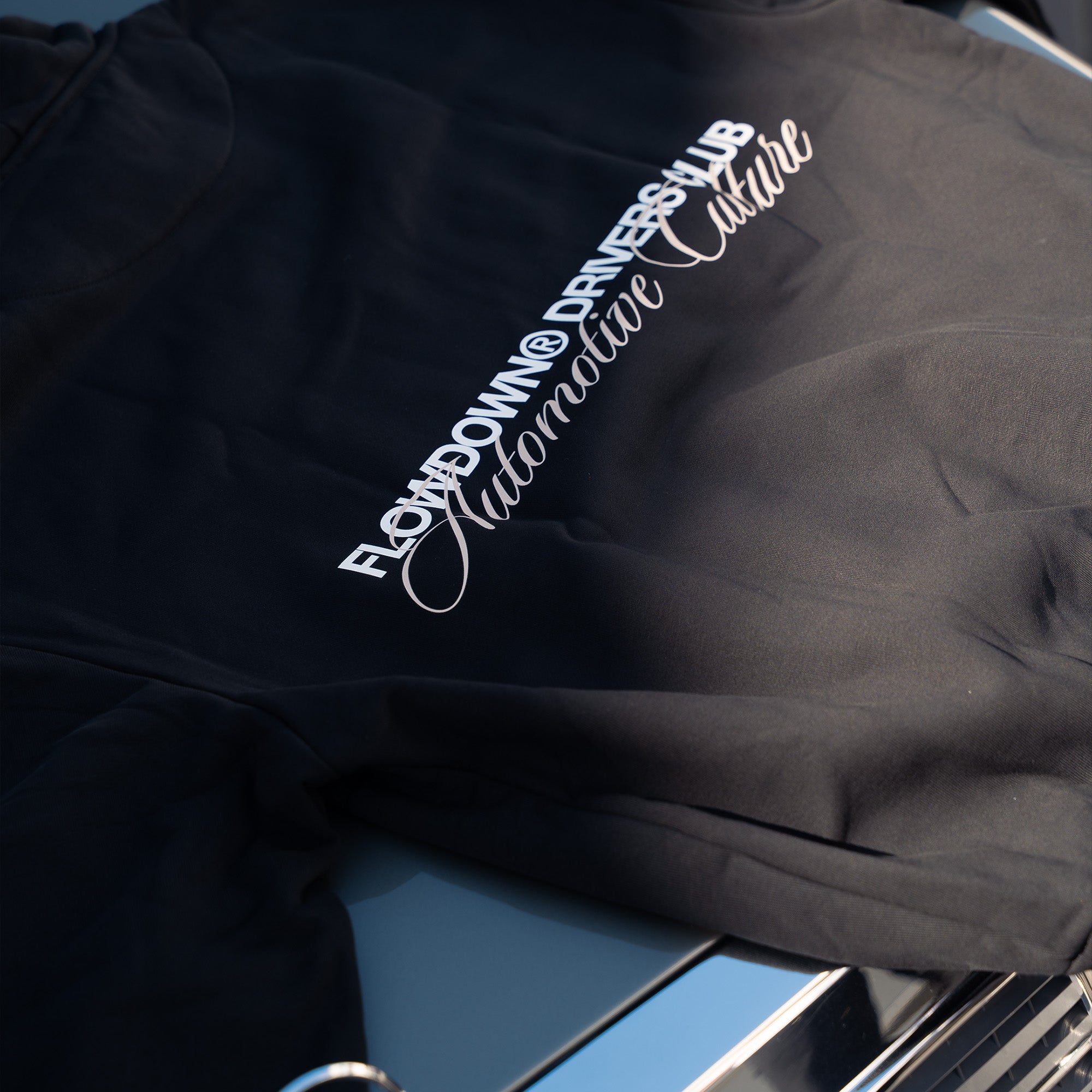 FLOW DOWN DRIVERS CLUB Oversize Hoodie 500gsm FLOW DOWN®