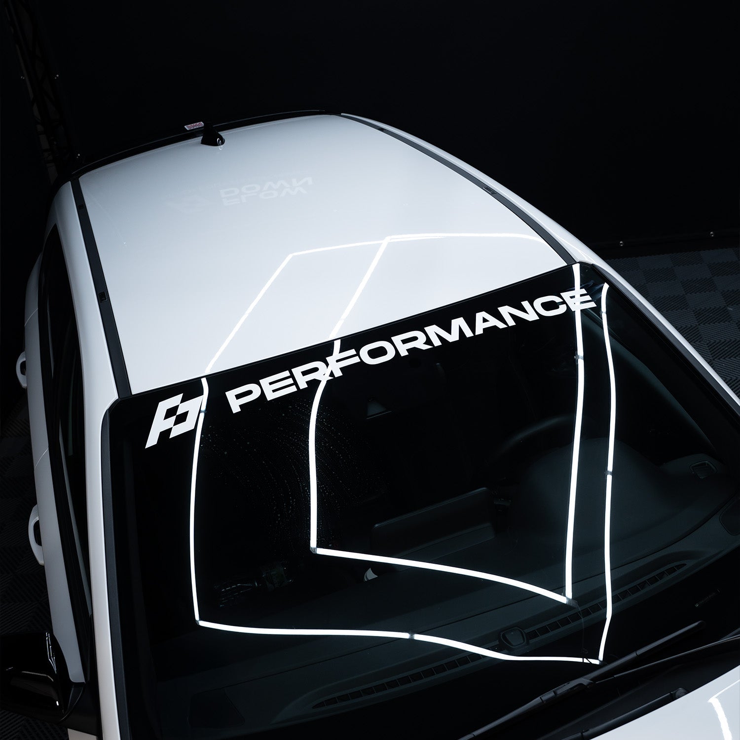 FLOW DOWN® FD Performance Scheibenaufkleber FLOW DOWN®
