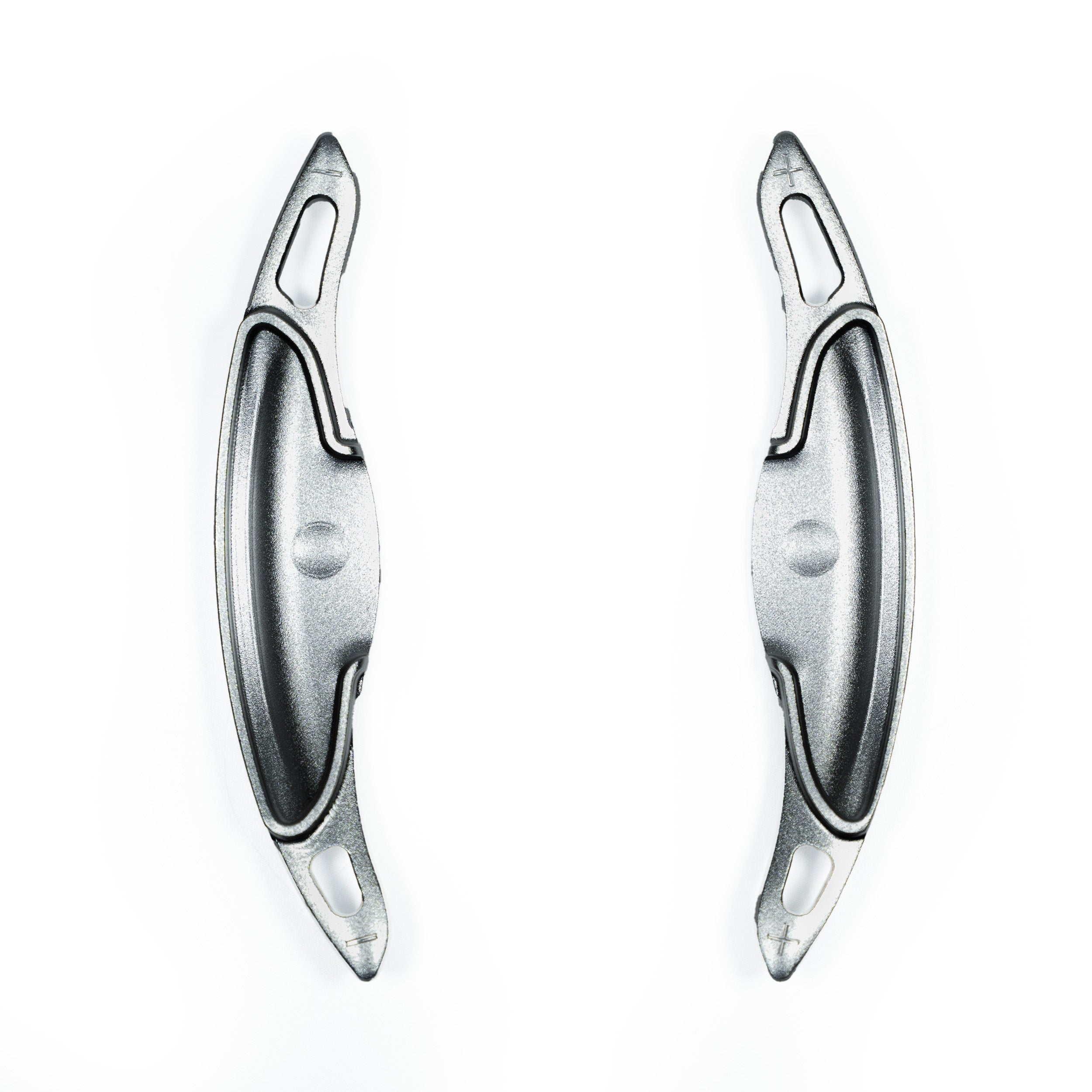 NTECHNIKS Schaltwippen-Verlängerung für Hyundai I30N & Kona N  Silber NTECHNIKS