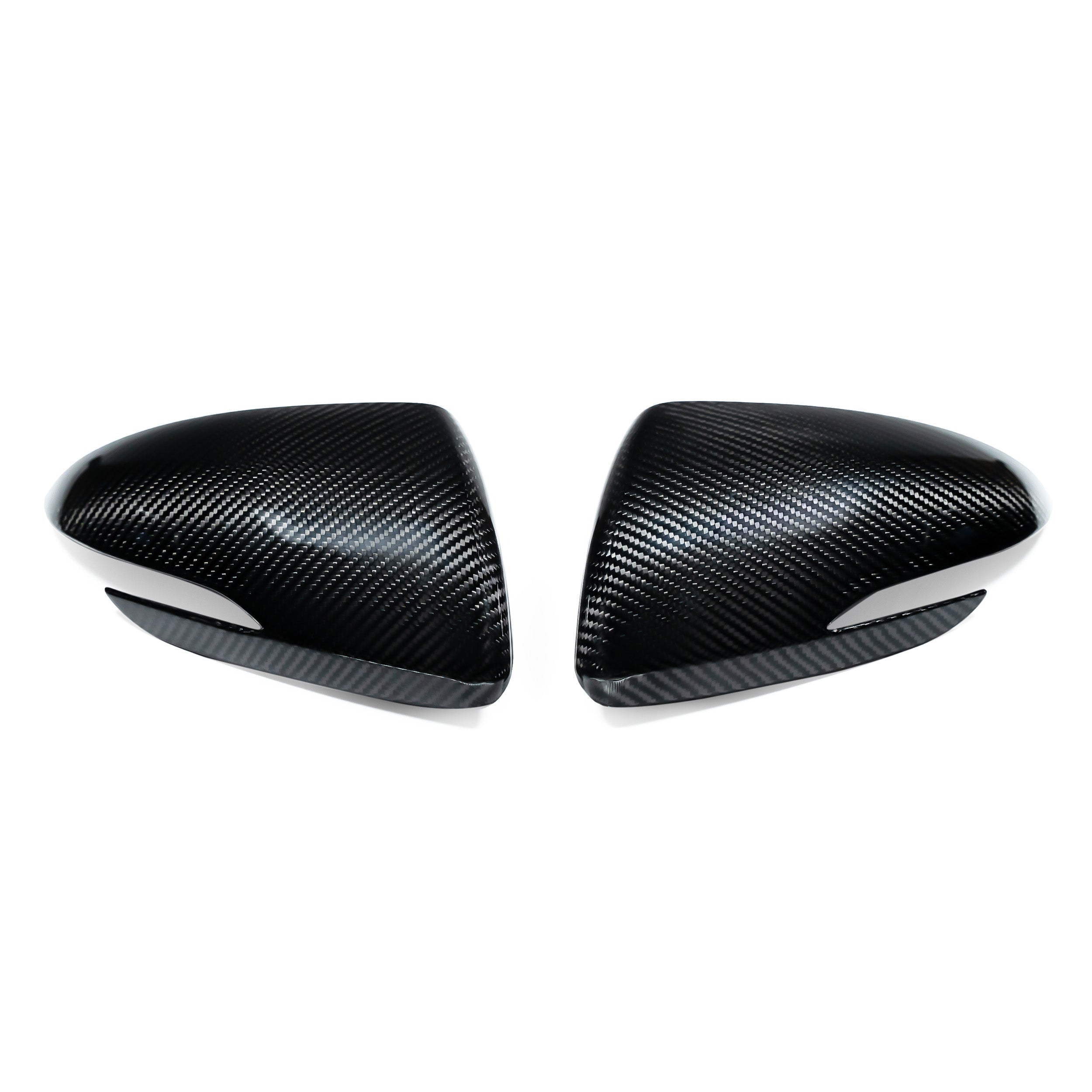 FLOW DOWN® Carbon Spiegelkappen aus PrePreg für Hyundai I30N Normal-Carbon FLOW DOWN®