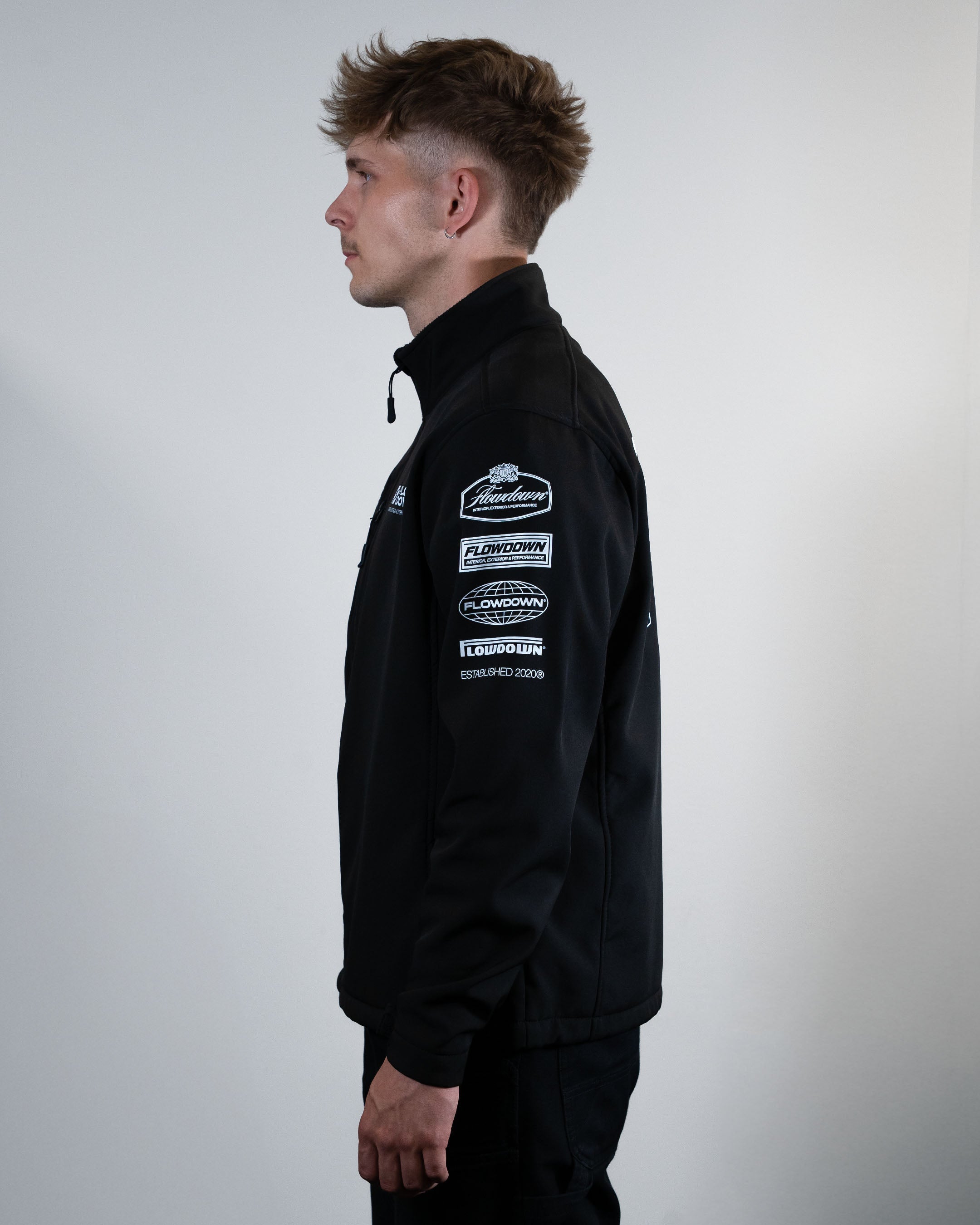 FLOW DOWN® Pitlane Softshell Jacket FLOW DOWN®