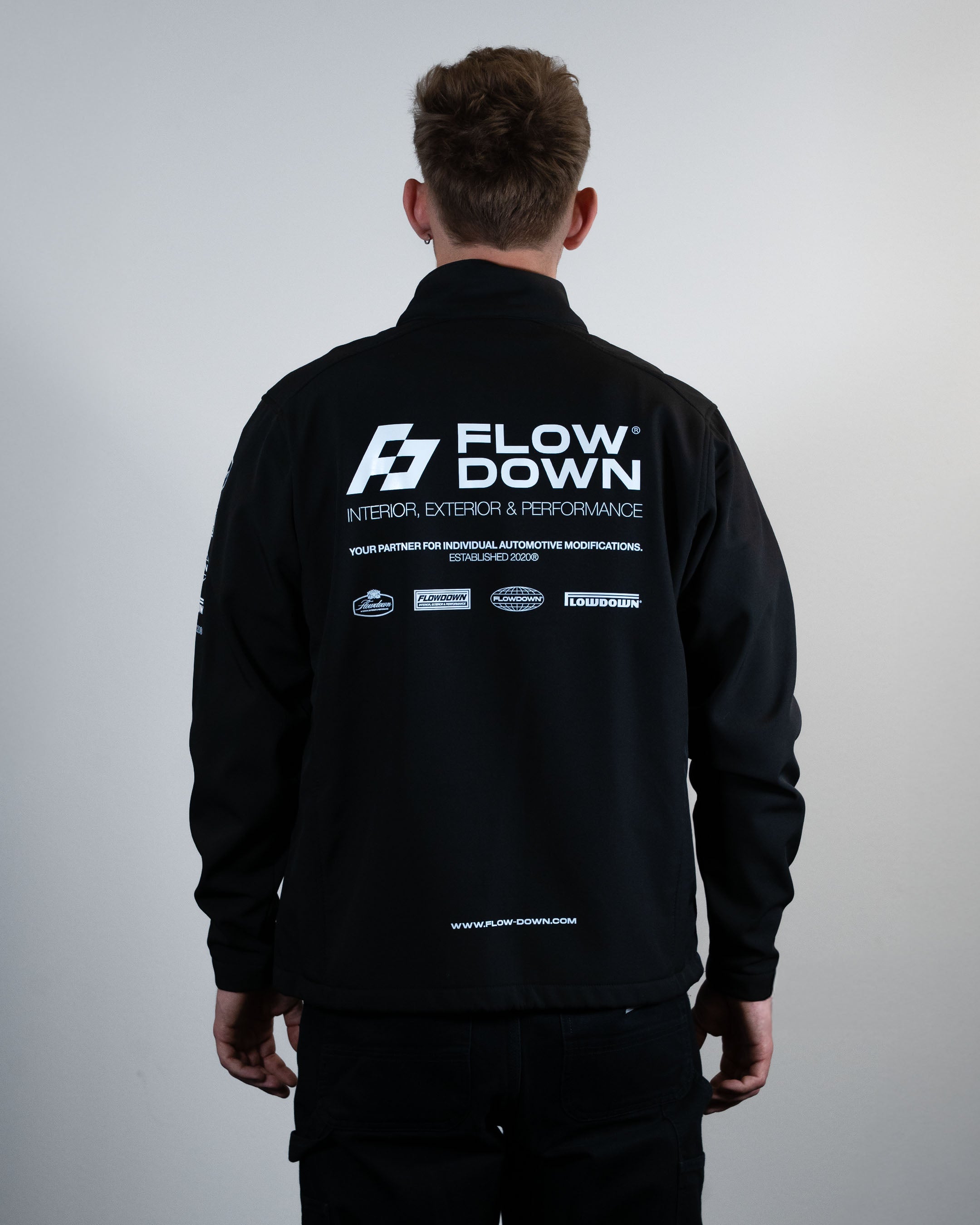 FLOW DOWN® Pitlane Softshell Jacket FLOW DOWN®