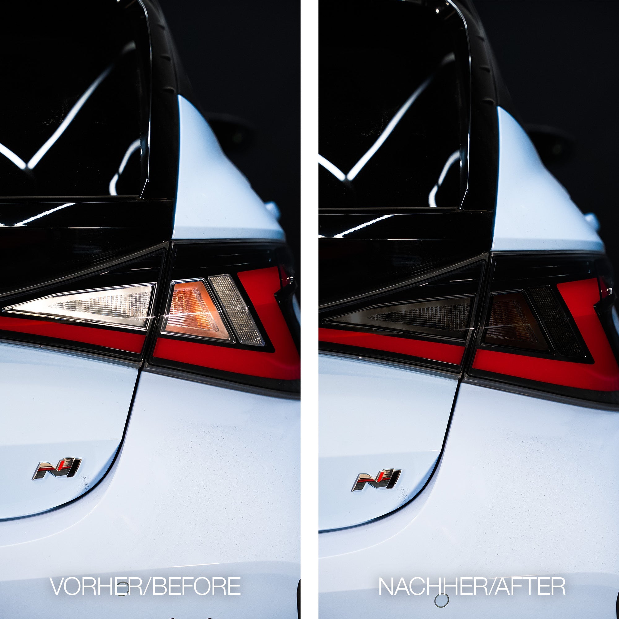 NTECHNIKS Tönungsfolie Rückleuchten für Hyundai I20N FLOW DOWN®