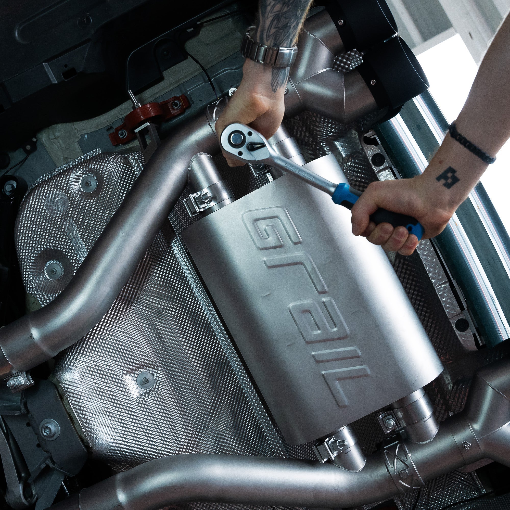 Grail Abgasanlage 3 / 3.5Zoll für BMW M3/M4 (F80/F82/F83) Grail