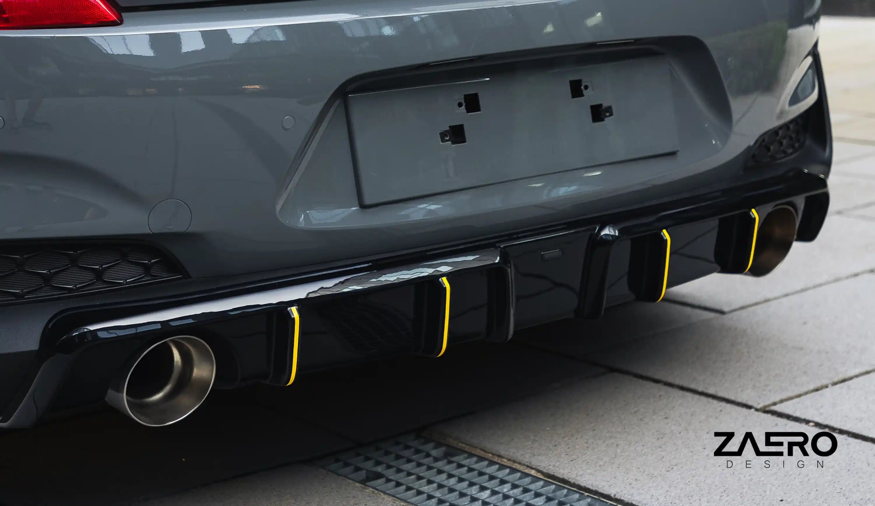 Diffusor für Hyundai I30N Hatchback V.1 Zaero-Design
