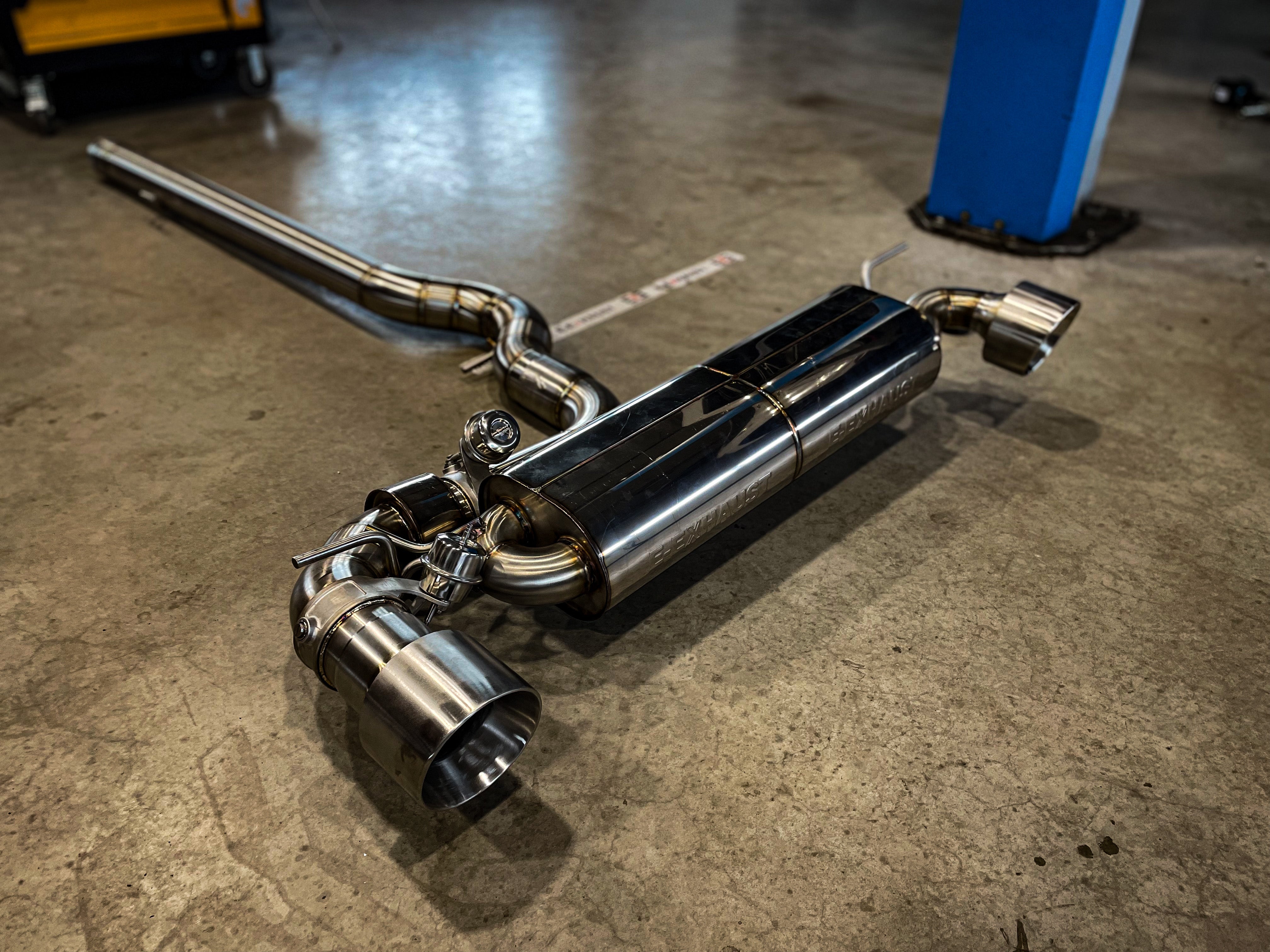 E-Exhaust Abgasanlage Silence 3.5 Zoll für Hyundai Kona N E-Exhaust