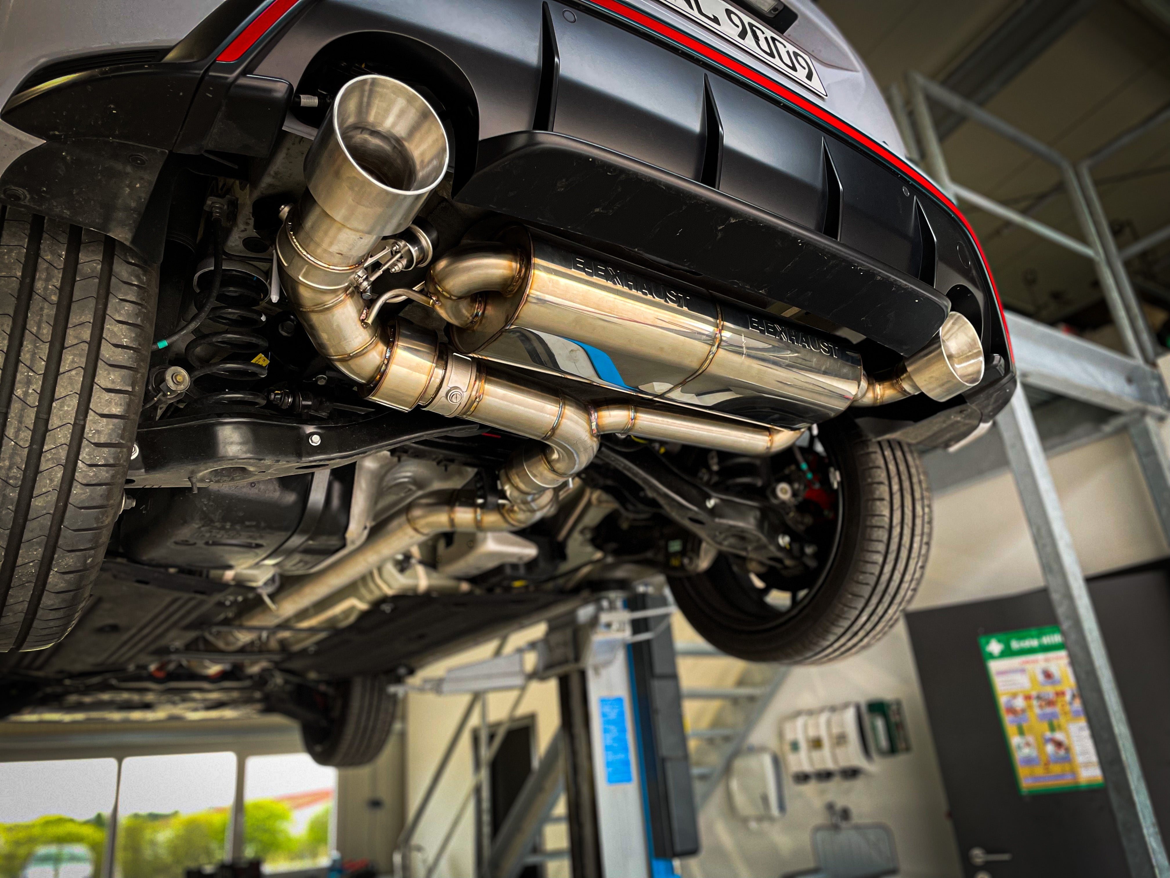 E-Exhaust Abgasanlage Silence 3.5 Zoll für Hyundai Kona N E-Exhaust
