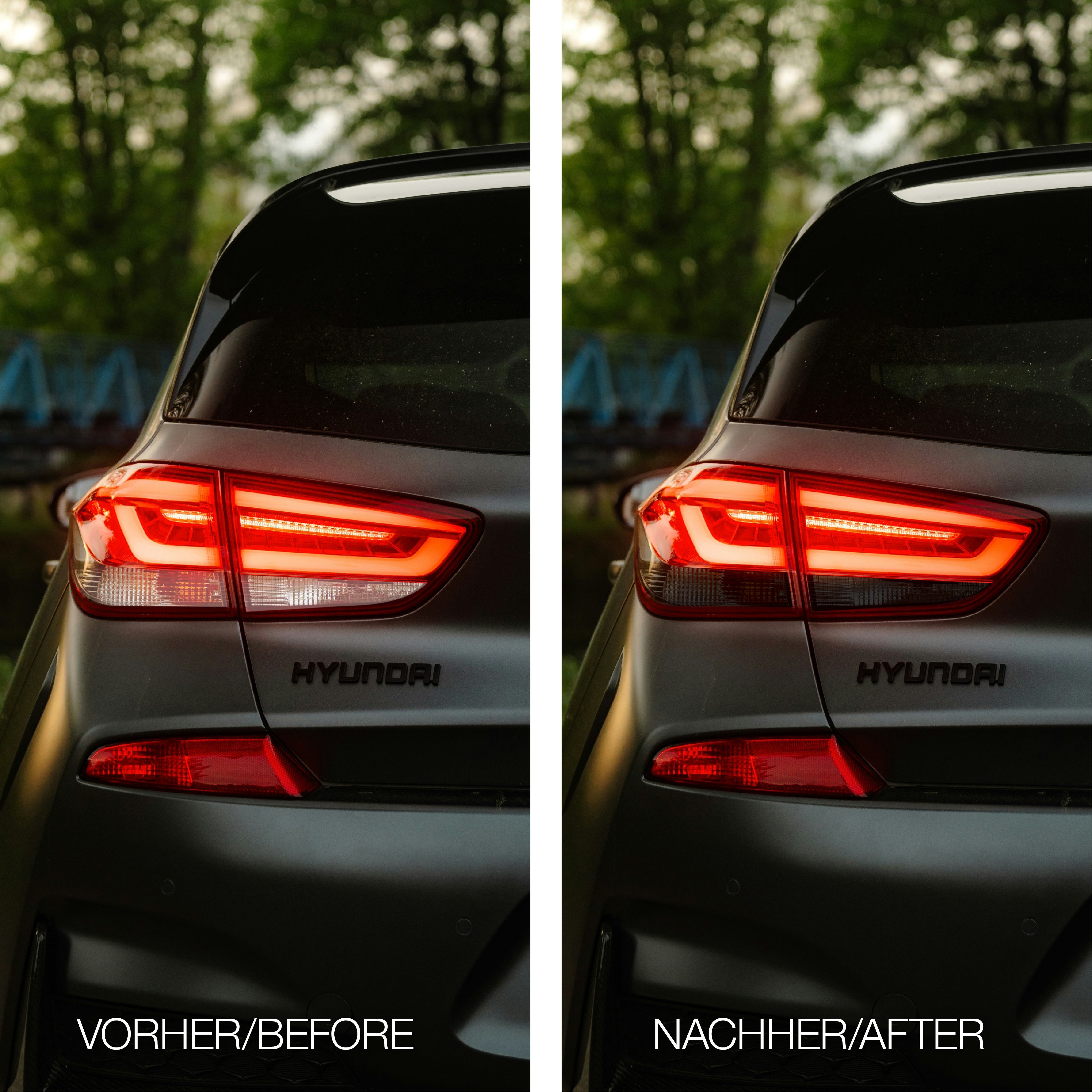 NTECHNIKS Tönungsfolie Rückleuchten für Hyundai I30N FLOW DOWN®
