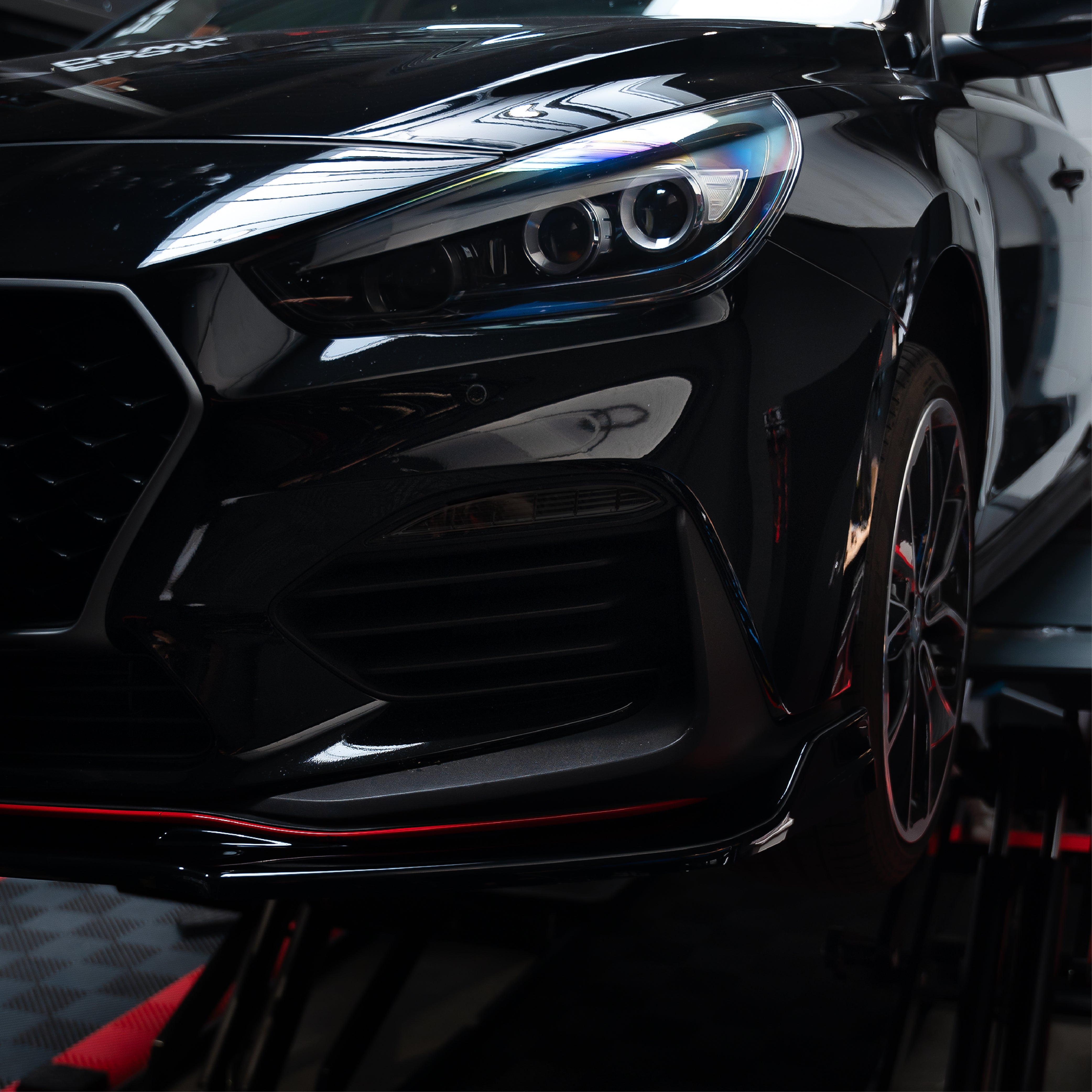NTECHNIKS Tönungsfolie Tagfahrlicht für Hyundai I30N Blackline FLOW DOWN®