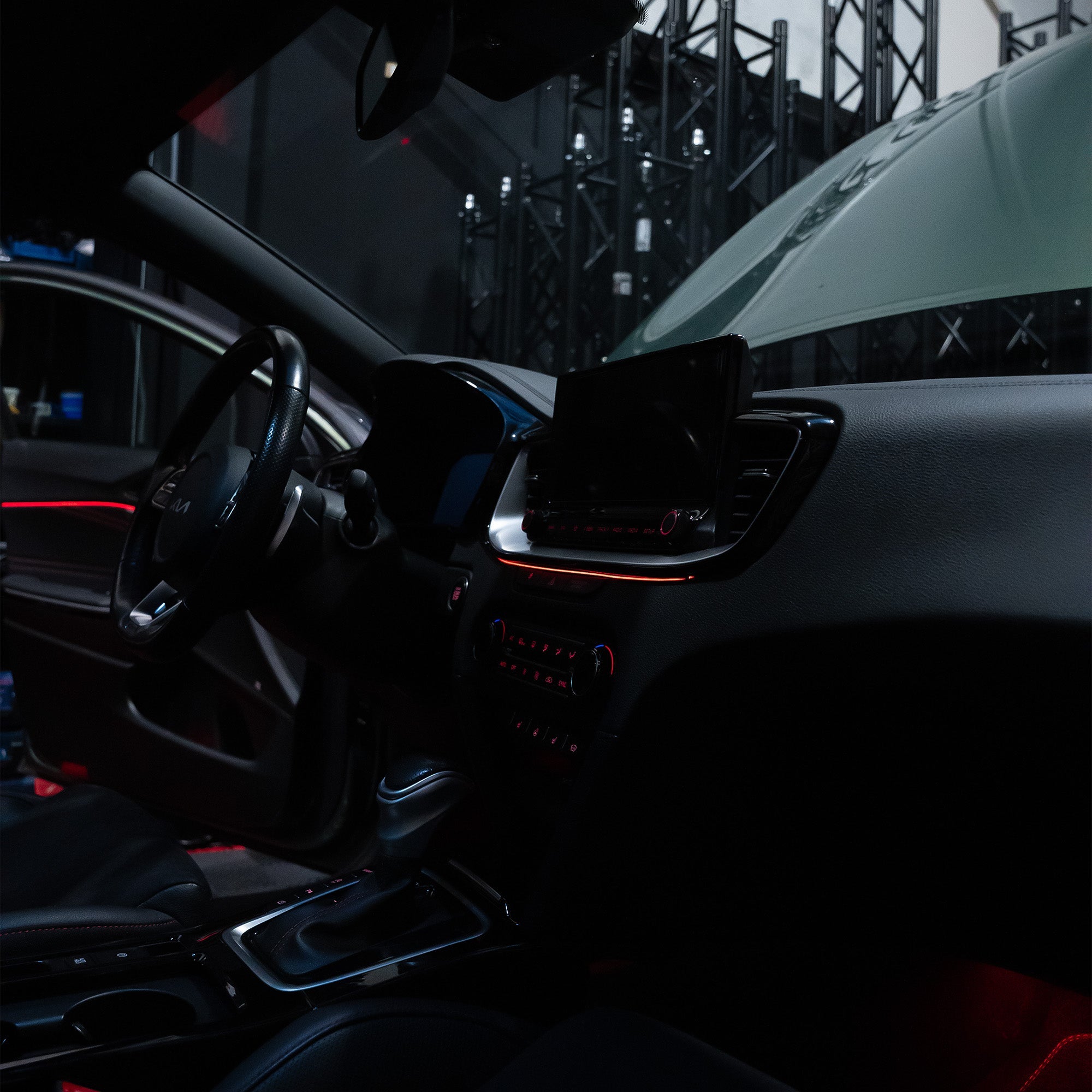 FLOW DOWN® Ambientebeleuchtung 2.0 Nachrüstung für Kia Ceed/Proceed GT FLOW DOWN®
