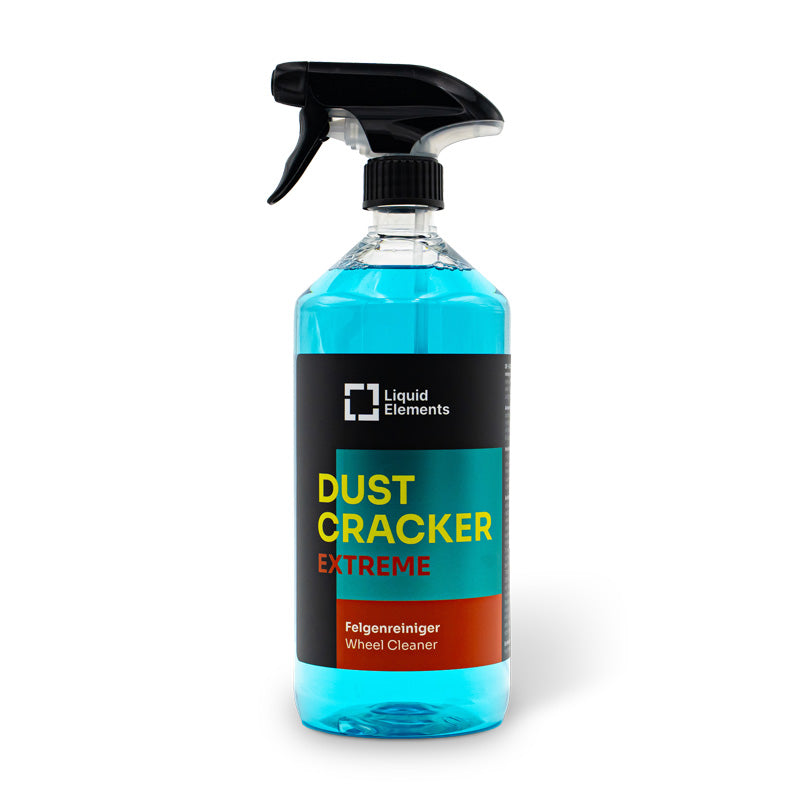 Felgenreiniger Dust Cracker Extreme von Liquid Elements, 1 Liter Sprühflasche