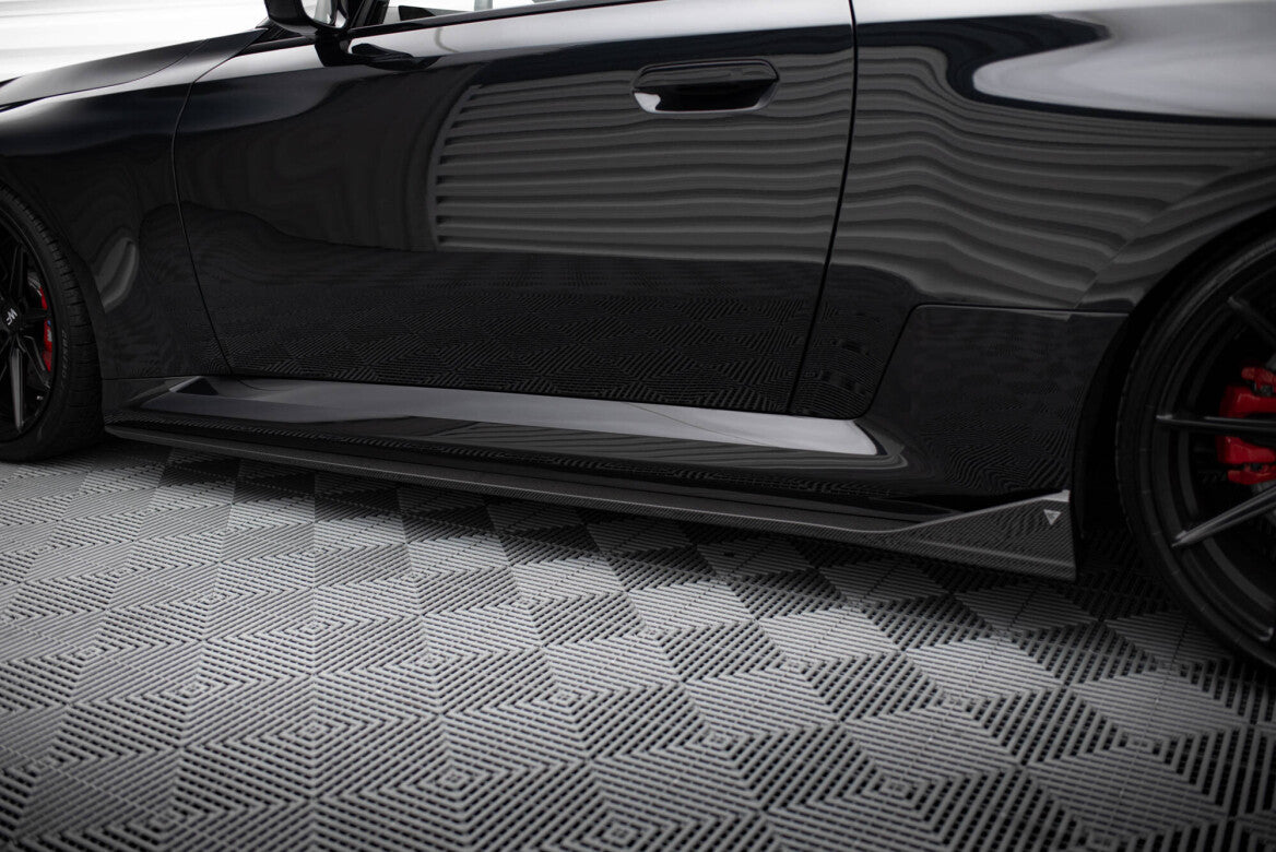 Carbon Bodykit Set Frotnspoiler Seitenschweller Heckansatz für BMW M2 G87 Maxton Design