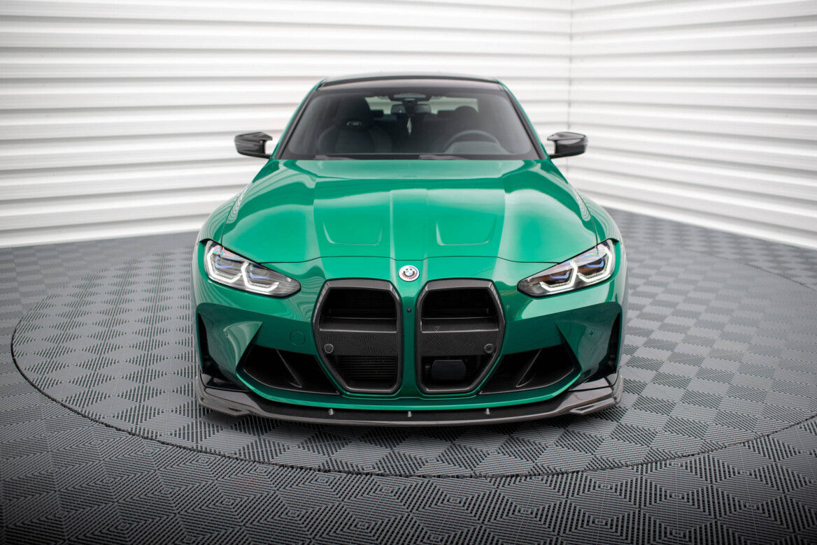 Carbon Bodykit Set Frotnspoiler Seitenschweller Heckansatz für BMW M3 G80 Maxton Design